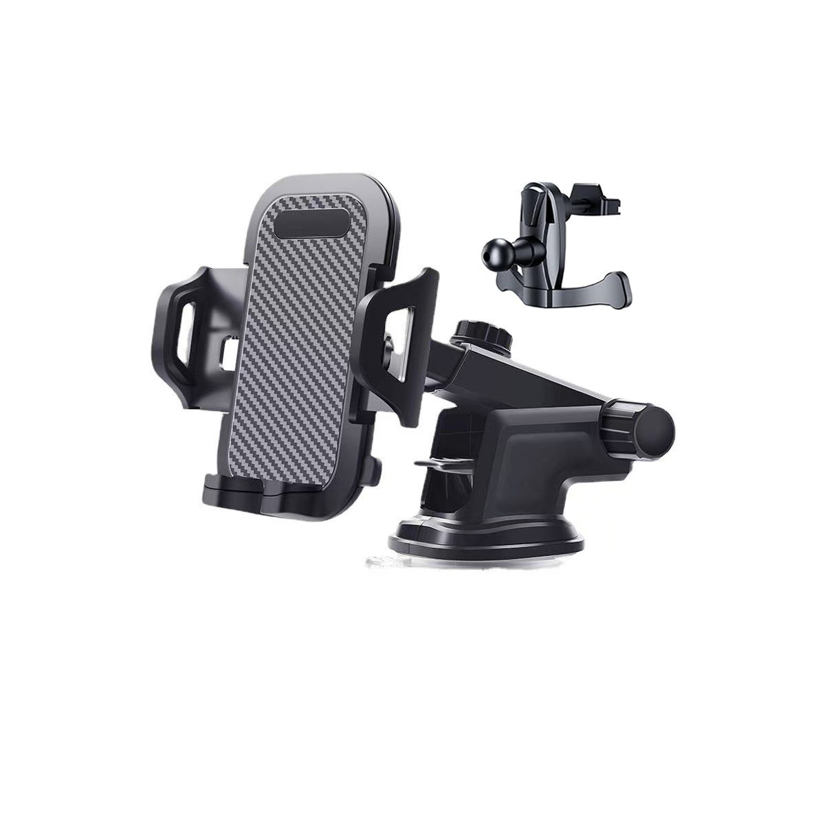 Foldable Car Phone Mount Strong Suction Holder Dashboard Center Console Stand US
