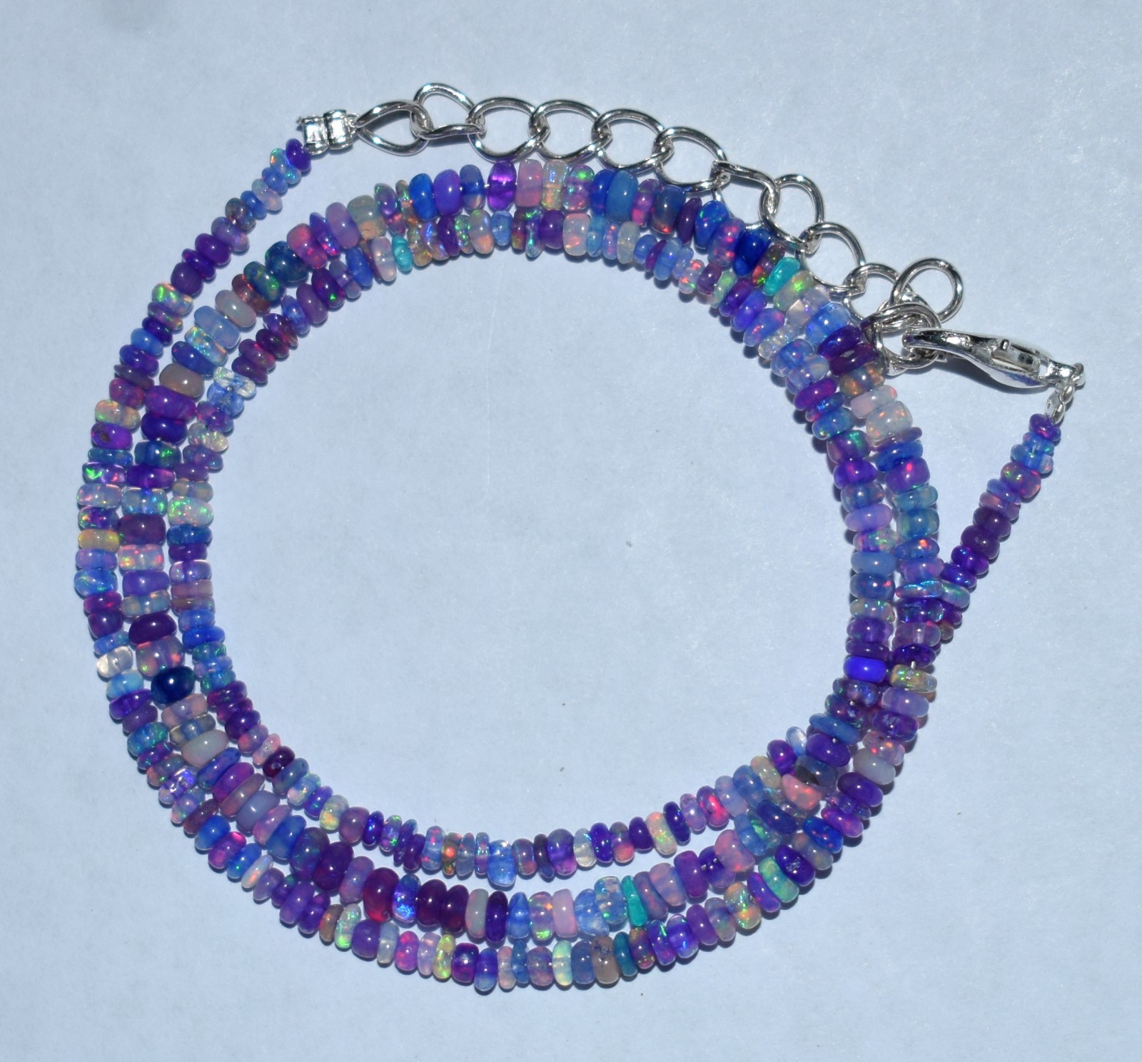 Natural Opal Beads Gemstone Necklace Handmade Beaded Jewelry New011 Natural Opal Beads Gemstone Necklace Handmade Beaded Jewelry New011