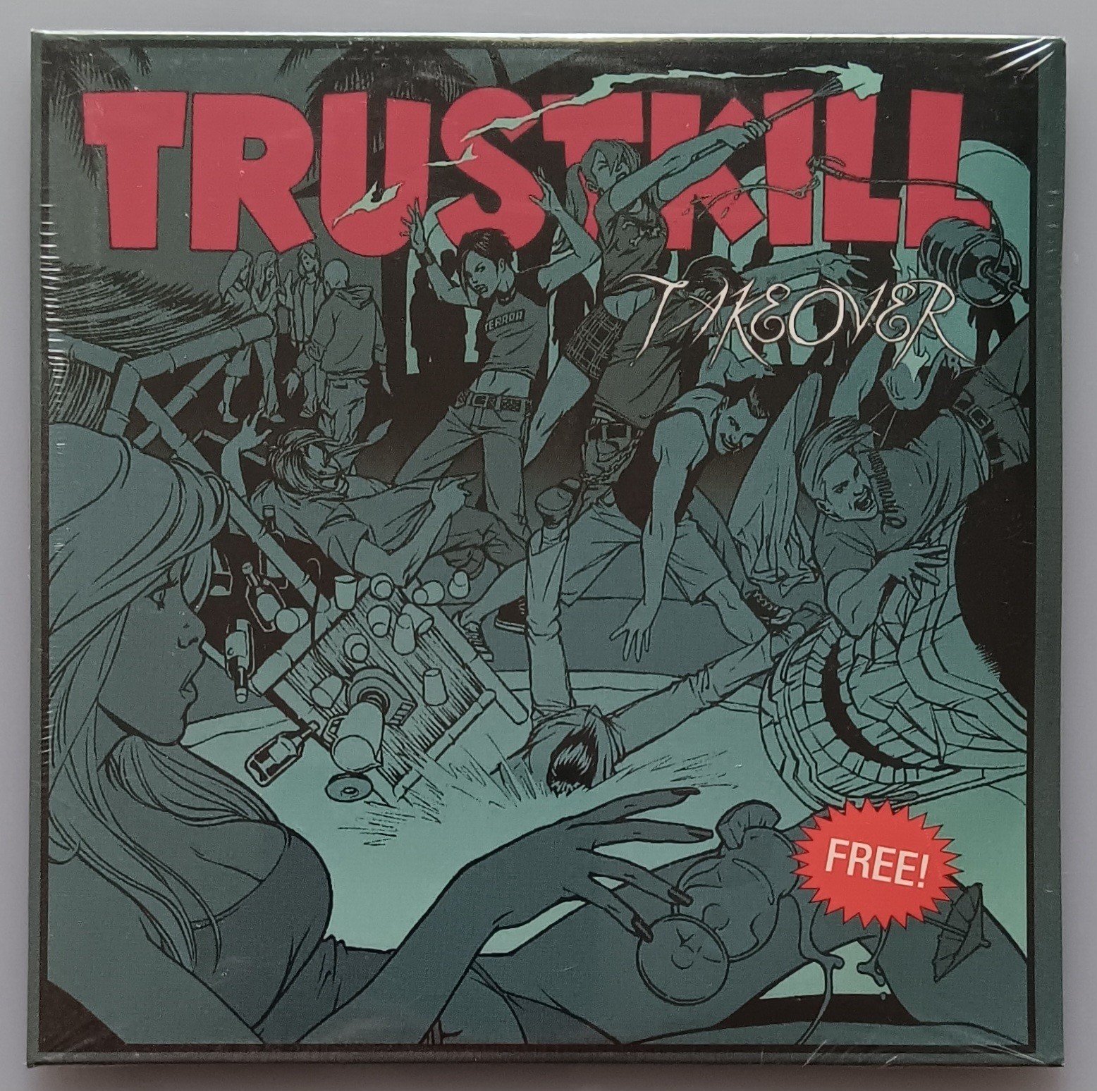 Vtg. 2005 Trustkill Takeover CD Factory Sealed