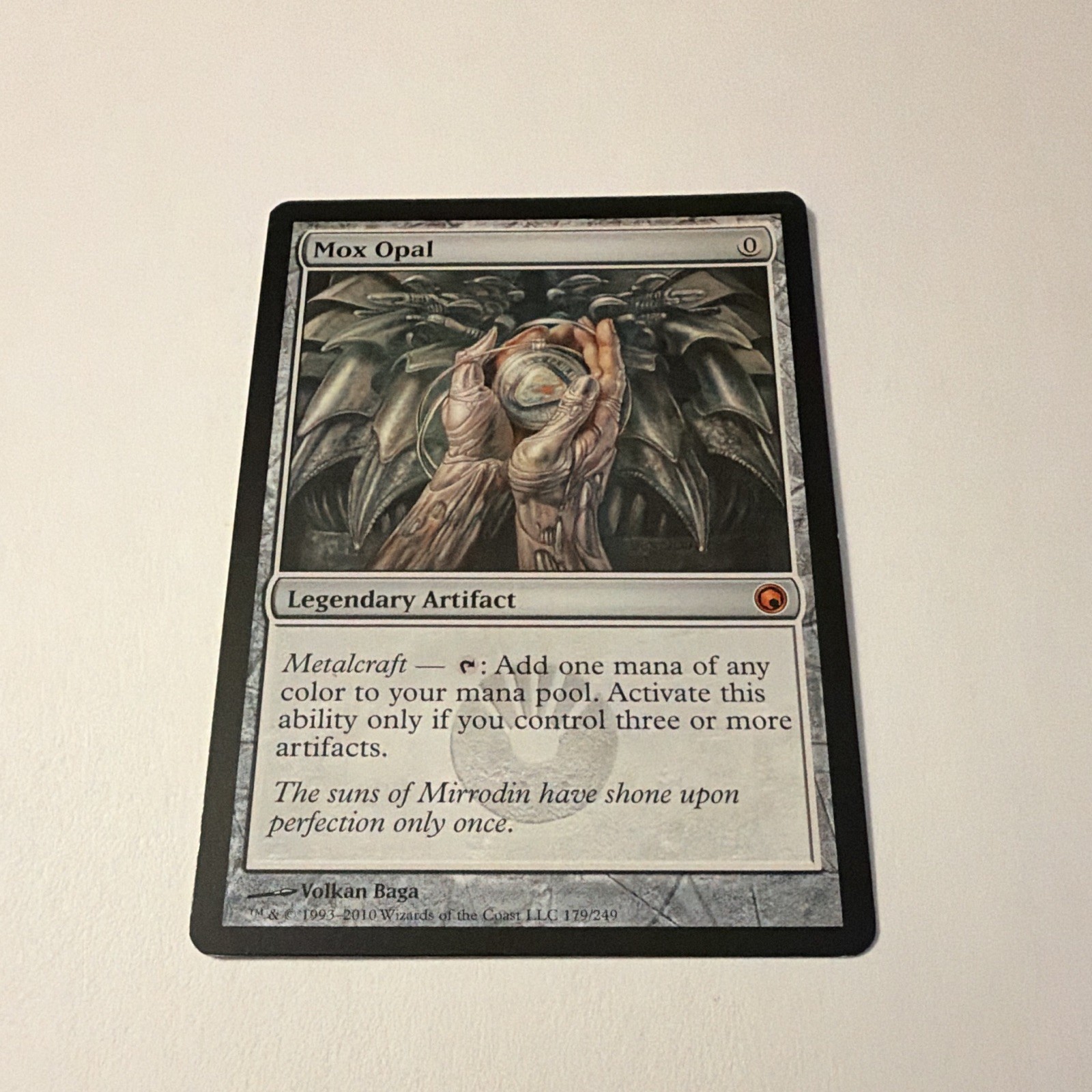 Magic The Gathering Mox Opal Scars of Mirrodin #179 Mythic NM Magic The Gathering Mox Opal Scars of Mirrodin #179 Mythic NM