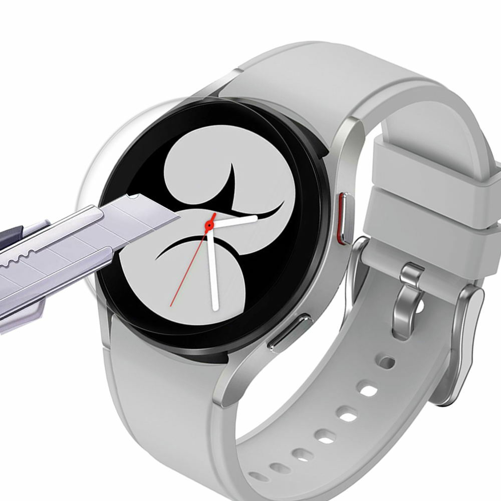 1-3Pcs Tempered Glass Screen Protector For Samsung Galaxy Watch 4 Full Cover