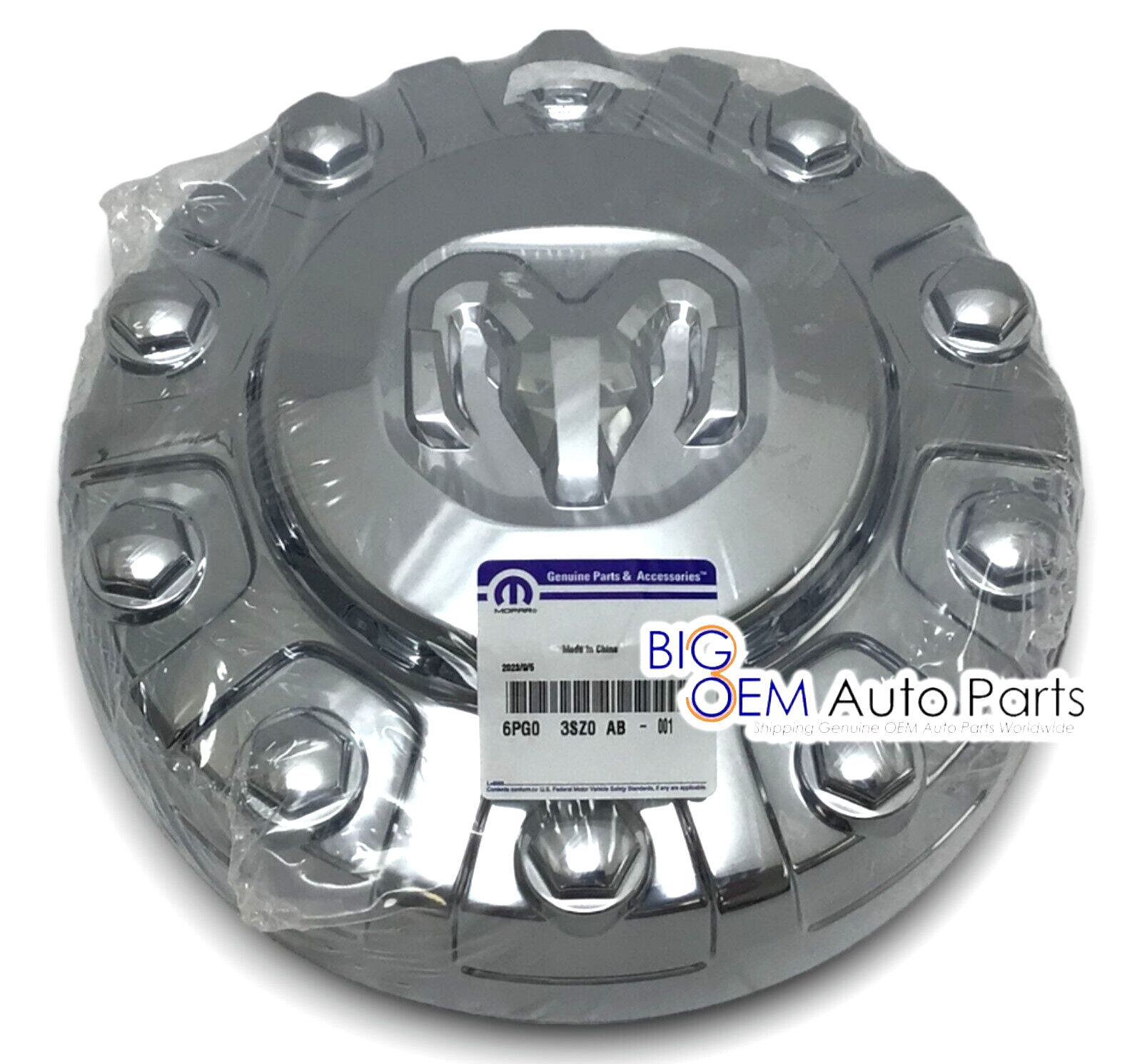 OEM 2019 - 2025 Ram 4500 5500 Front Chrome 19.5