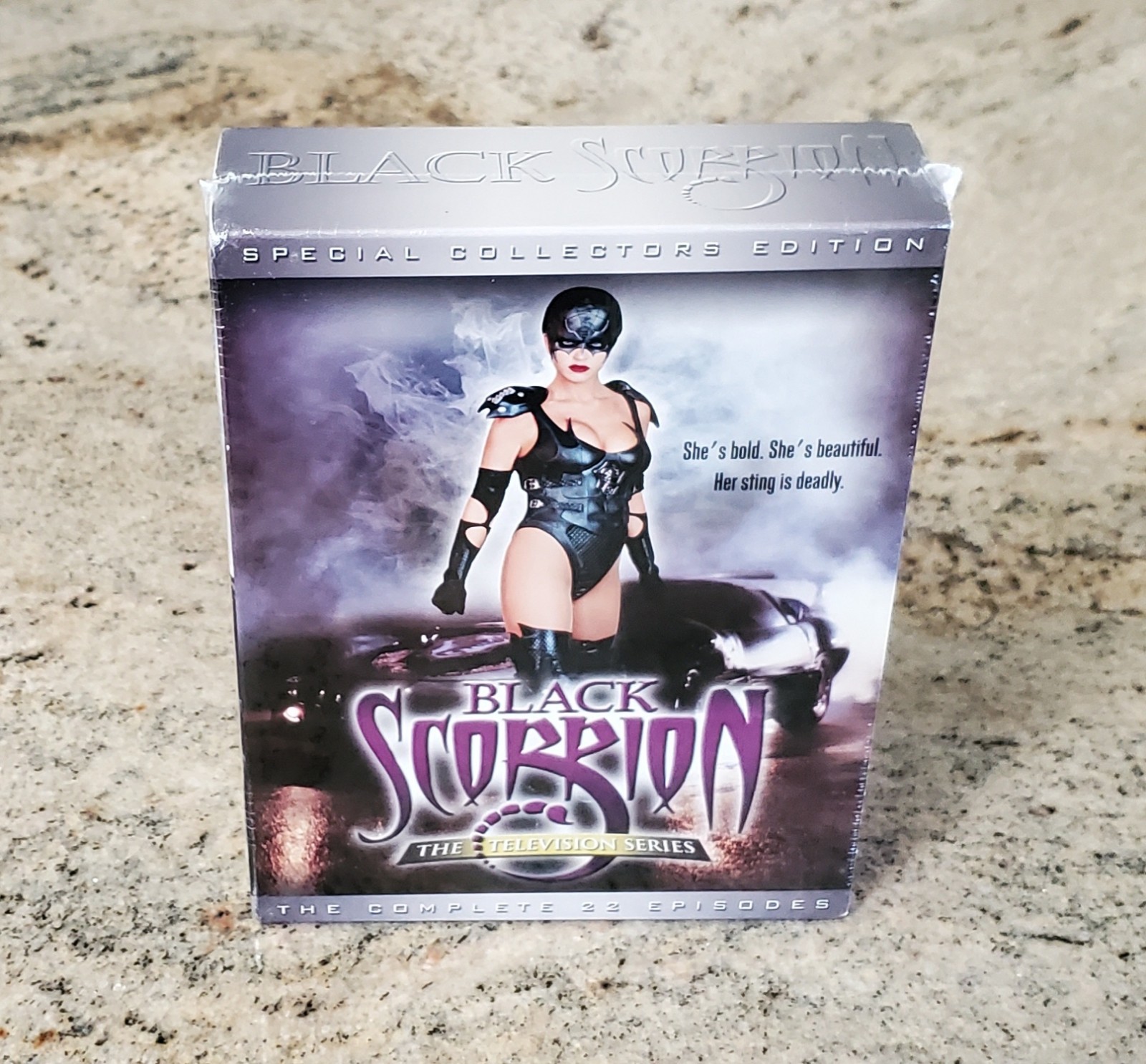 BLACK SCORPION COMPLETE TV SERIES DVD 22 EPISODES RARE OOP 6 DISC BOX SET NEW 🦂 BLACK SCORPION COMPLETE TV SERIES DVD 22 EPISODES RARE OOP 6 DISC BOX SET NEW 🦂
