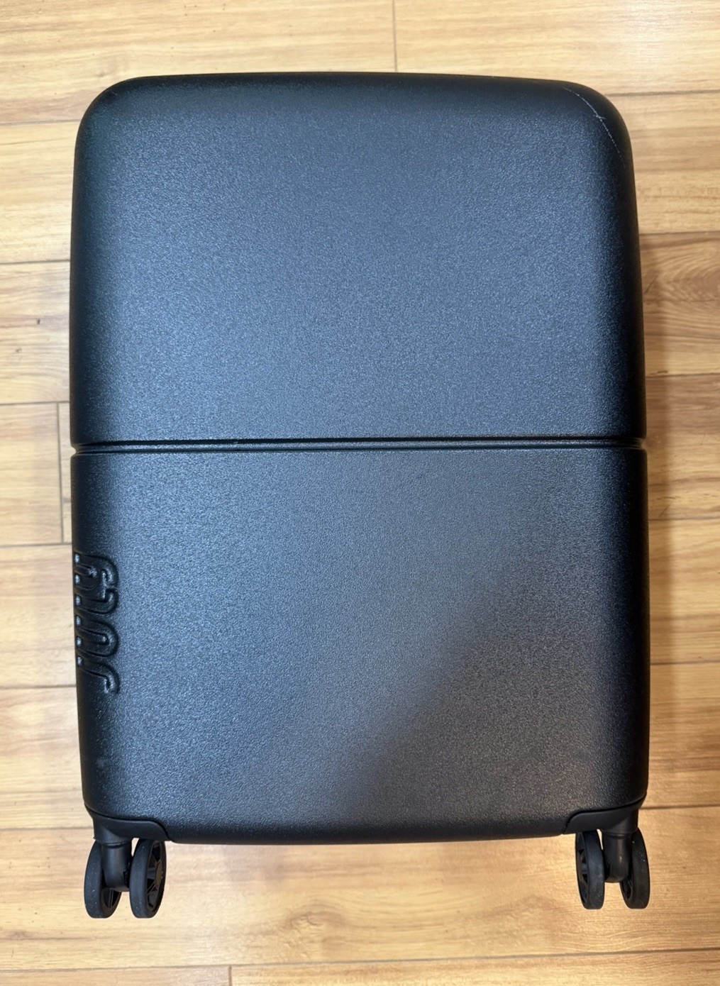 July Carry On Hard Shell Suitcase In Black July Carry On Hard Shell Suitcase In Black