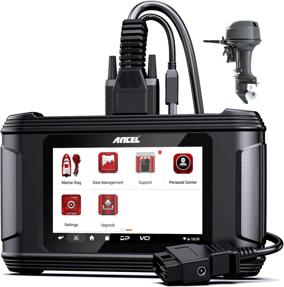 Watercraft Marine Scanner Diagnostic Tool For Yamaha Mercury Suzuki SEADOO Jet