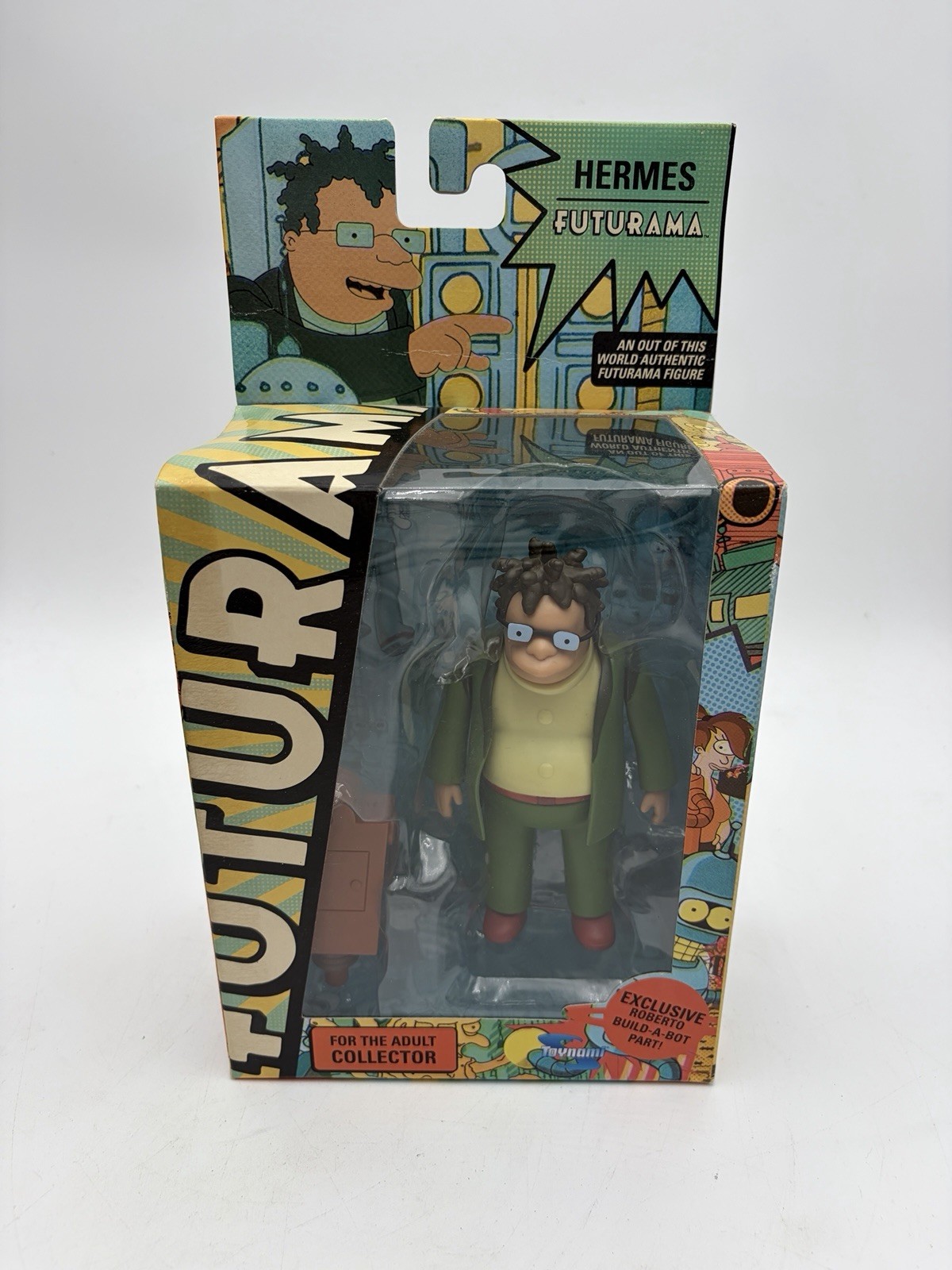 Hermes Action Figure from Toynami - New NRFB Box Wear