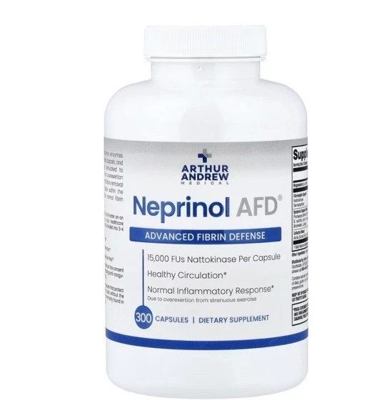 Neprinol AFD Dietary Supplement 500mg, 300 Capsules by Arthur Andrew - 