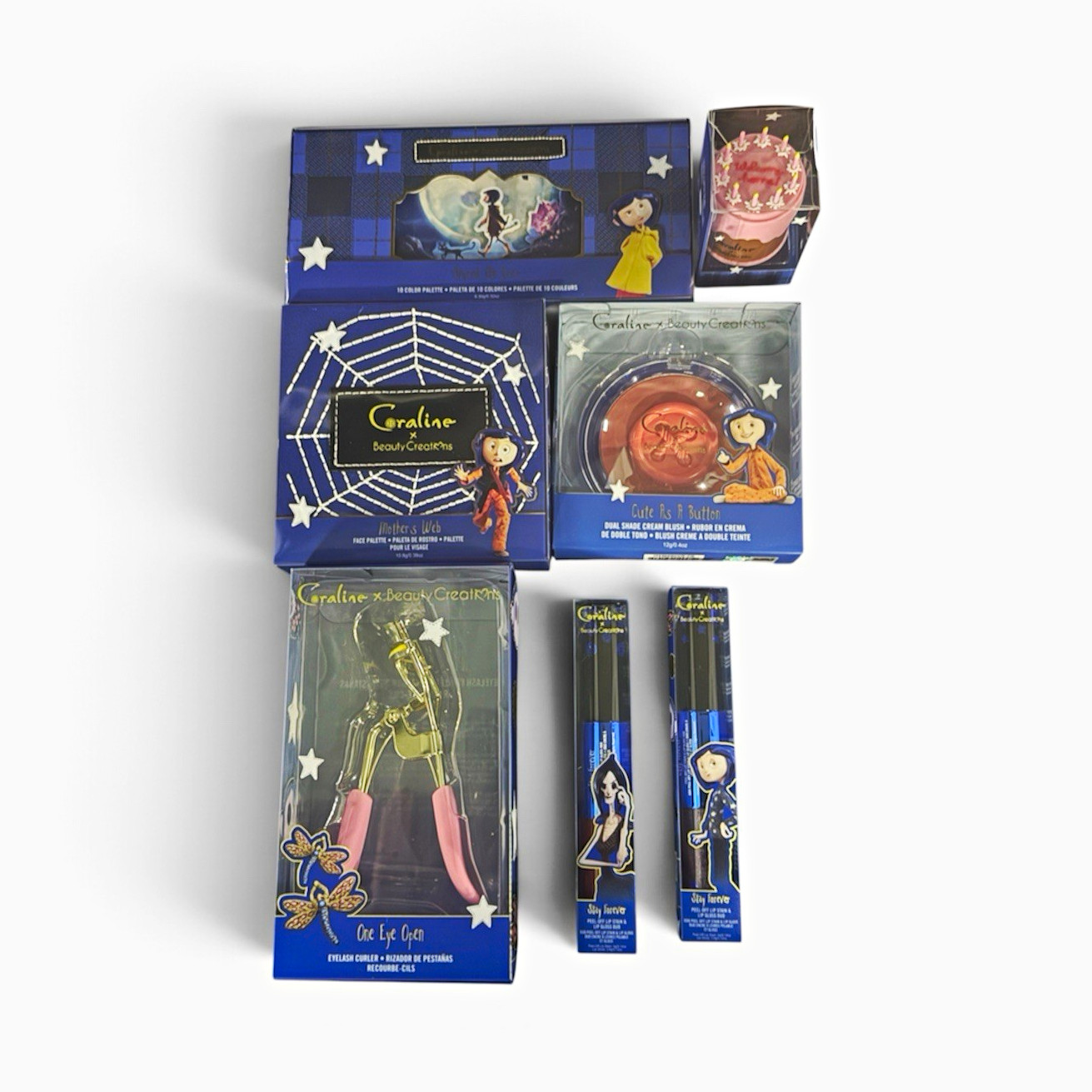 Beauty Creations x Coraline 7-Piece Makeup Bundle Beauty Creations x Coraline 7-Piece Makeup Bundle