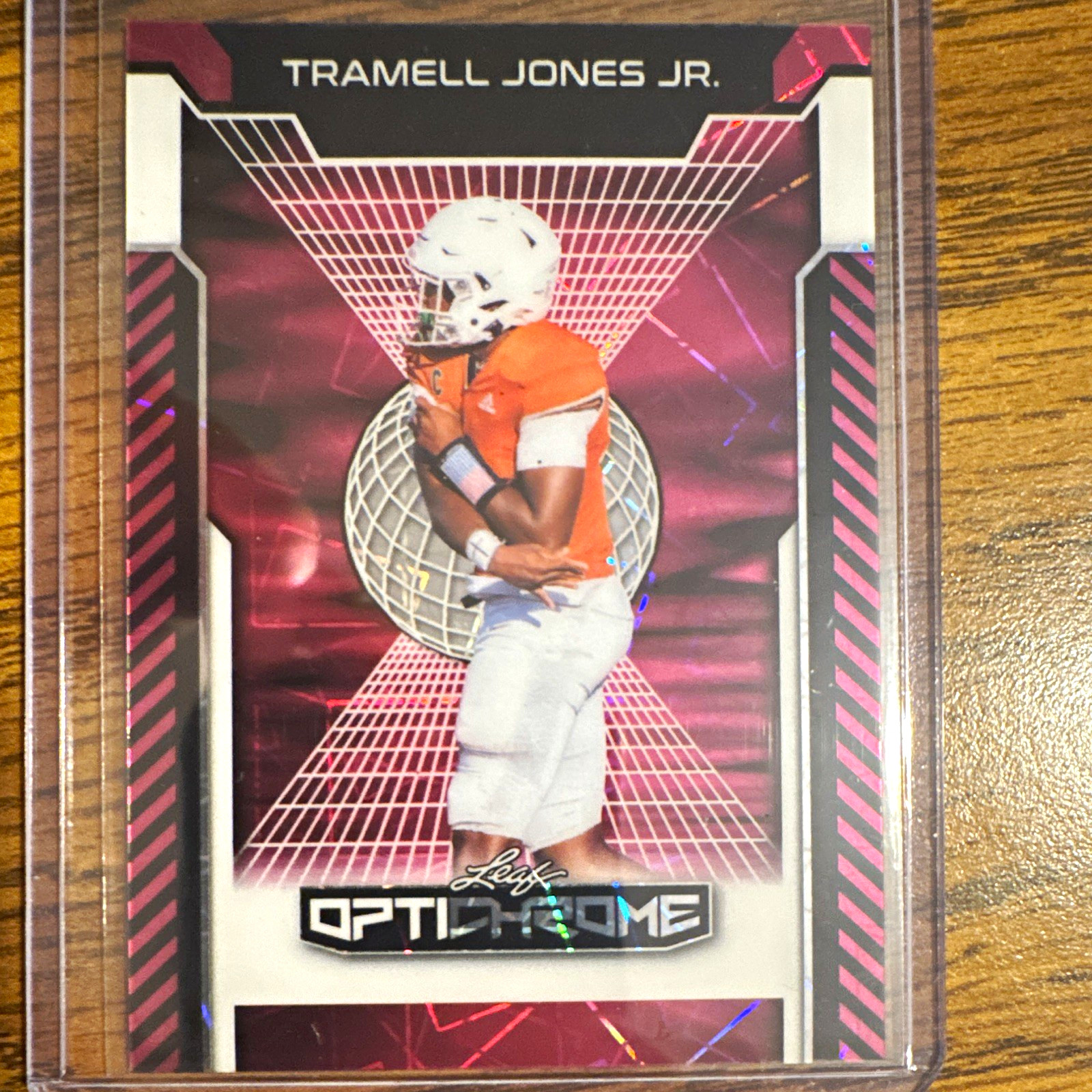 Leaf Optichrome Tramell Jones Jr. Pre-Production Proof 1/1 Football Florida St Leaf Optichrome Tramell Jones Jr. Pre-Production Proof 1/1 Football Florida St