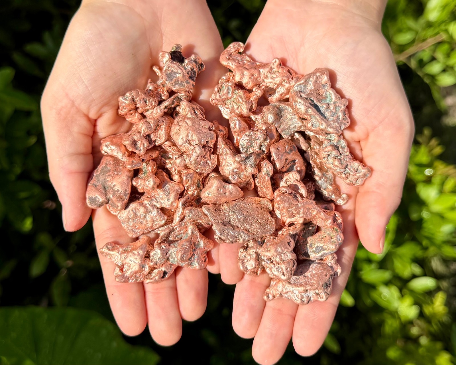 Raw Natural Copper Nuggets: 1/4 lb (4 oz) Wholesale Bulk Lot - (Michigan Copper) Raw Natural Copper Nuggets: 1/4 lb (4 oz) Wholesale Bulk Lot - (Michigan Copper)