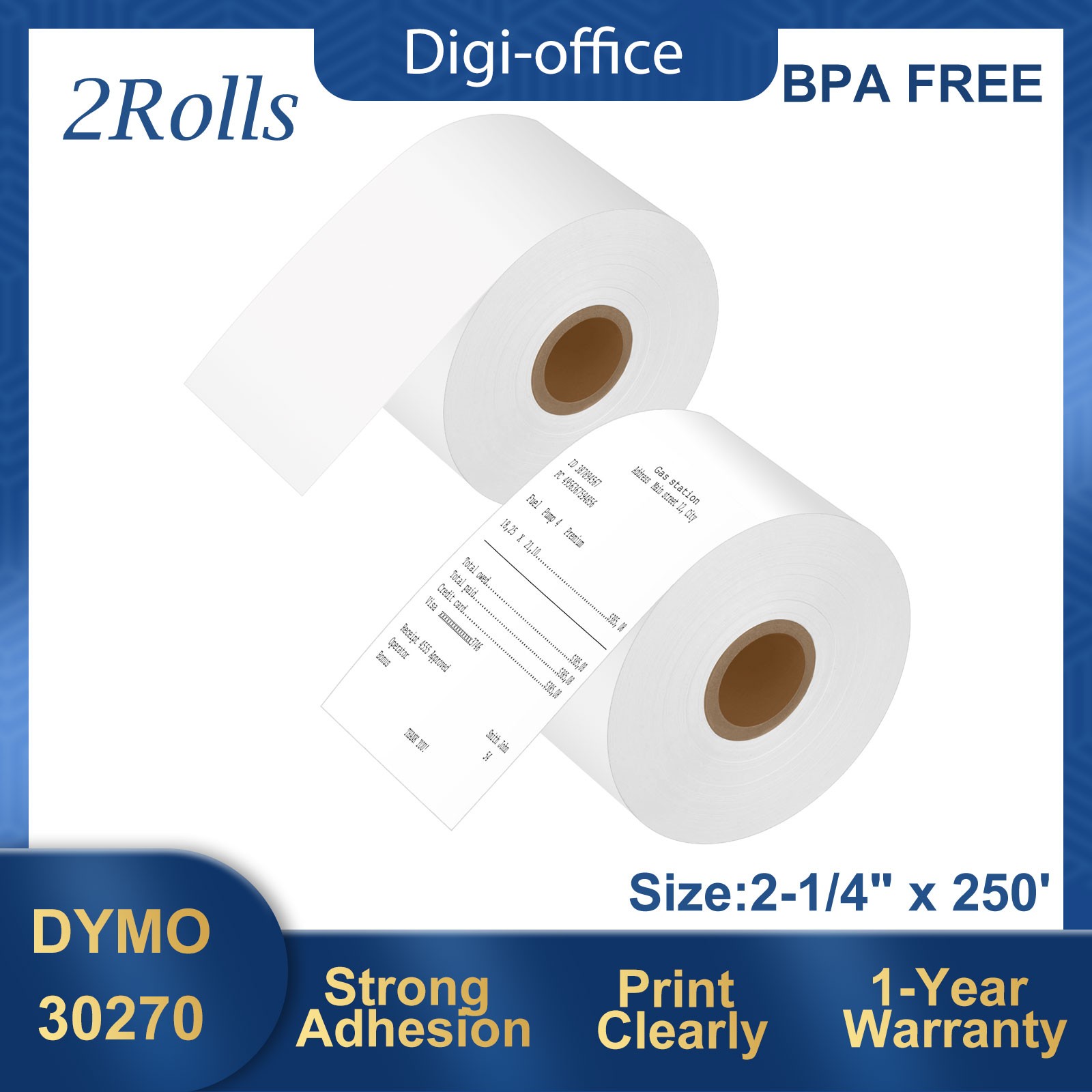 2Rolls Replace for 30270 2-1/4\