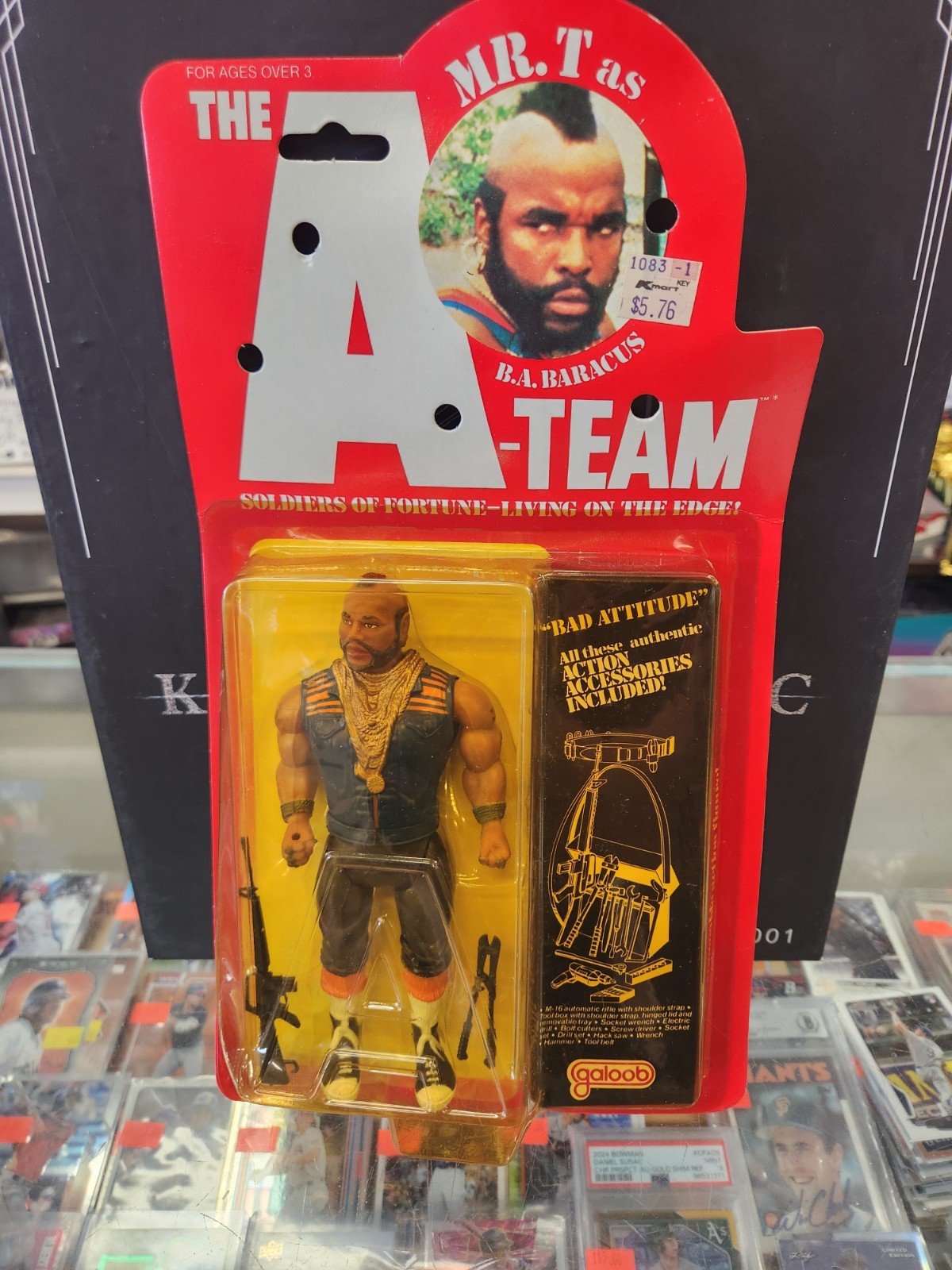 RARE VINTAGE 1983 GALOOB THE A-TEAM MR. T AS BA BARACUS 6\
