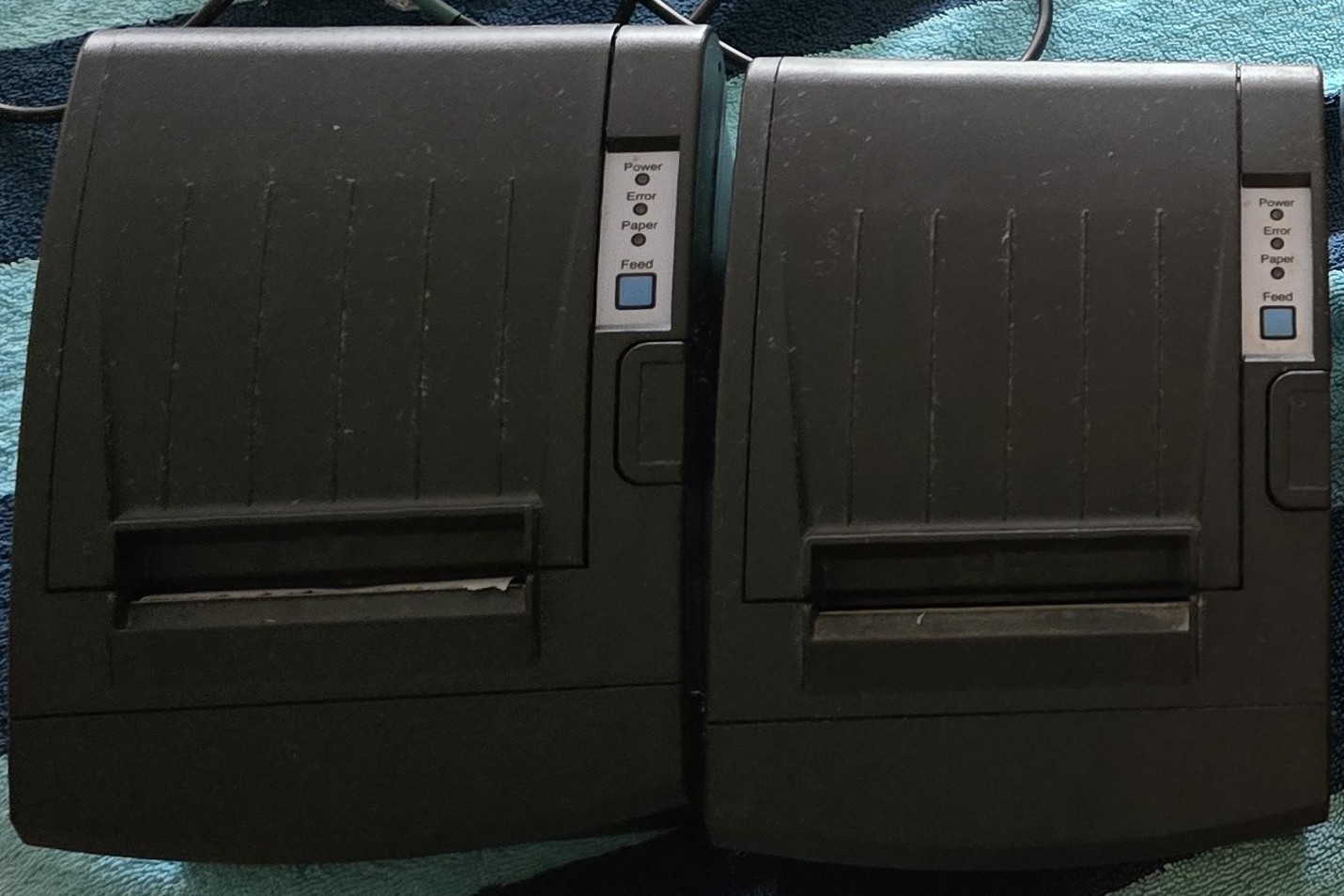 Lot of 2 x Samsung SRP-350PlusIII Thermal Receipt Printer with Power Cord Lot of 2 x Samsung SRP-350PlusIII Thermal Receipt Printer with Power Cord