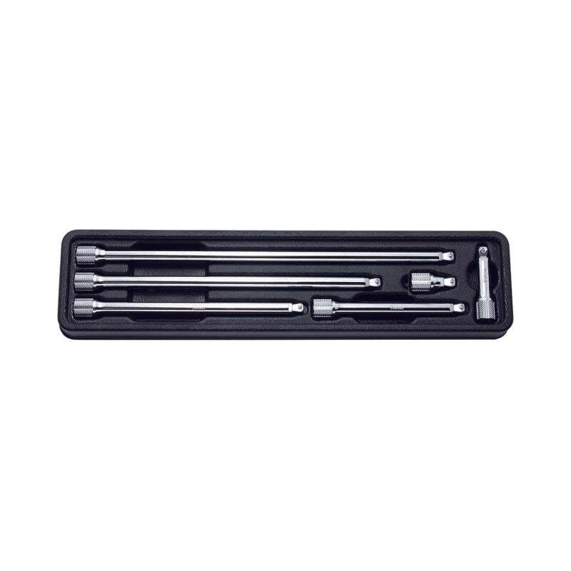 Koken PK2763/6 1/4 Sq. Dr. Wobble-Fix Extension Bar Set 28-250mm ABS Tray 6 Pcs. Koken PK2763/6 1/4 Sq. Dr. Wobble-Fix Extension Bar Set 28-250mm ABS Tray 6 Pcs.