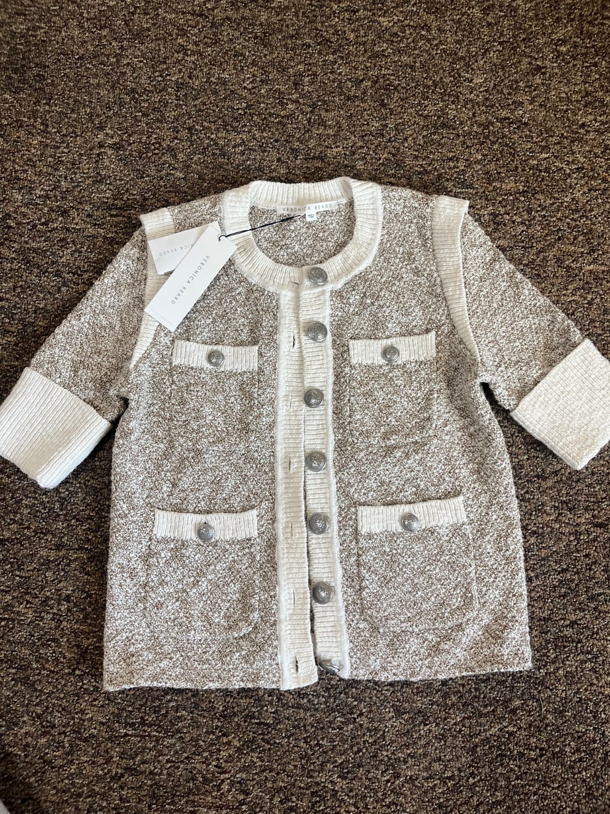 Veronica Beard Kaufman Knit Jacket size XS