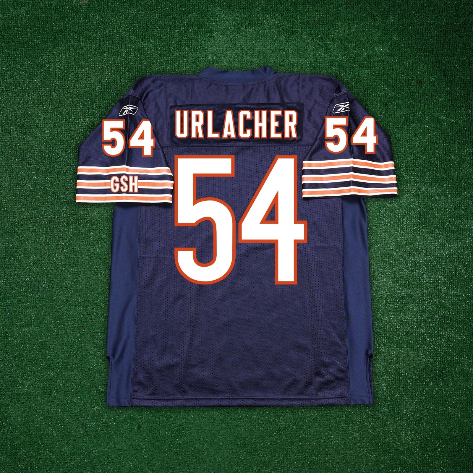 Brian Urlacher Chicago Bears Reebok NFL Authentic On-Field EQT Home Navy Jersey Brian Urlacher Chicago Bears Reebok NFL Authentic On-Field EQT Home Navy Jersey