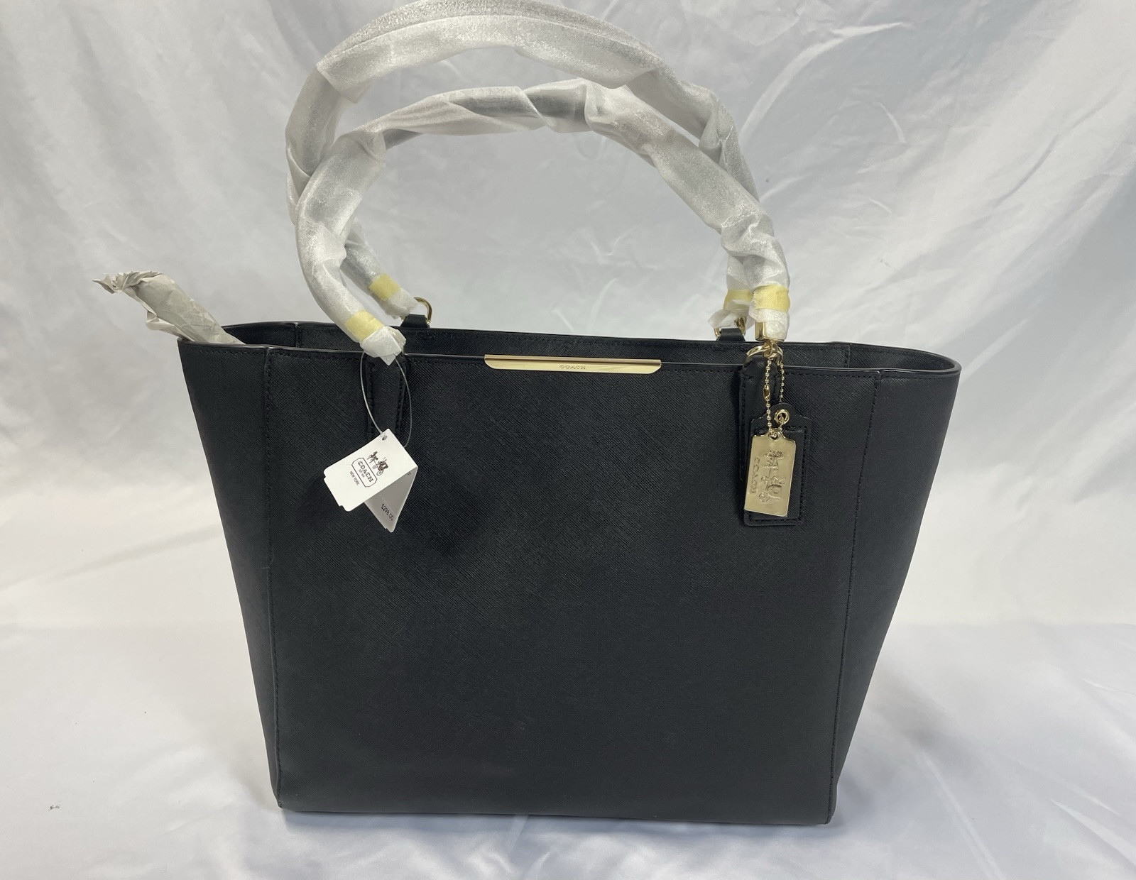 Coach MAD Saffiano East West Bonded Tote bag Black L1320-29002