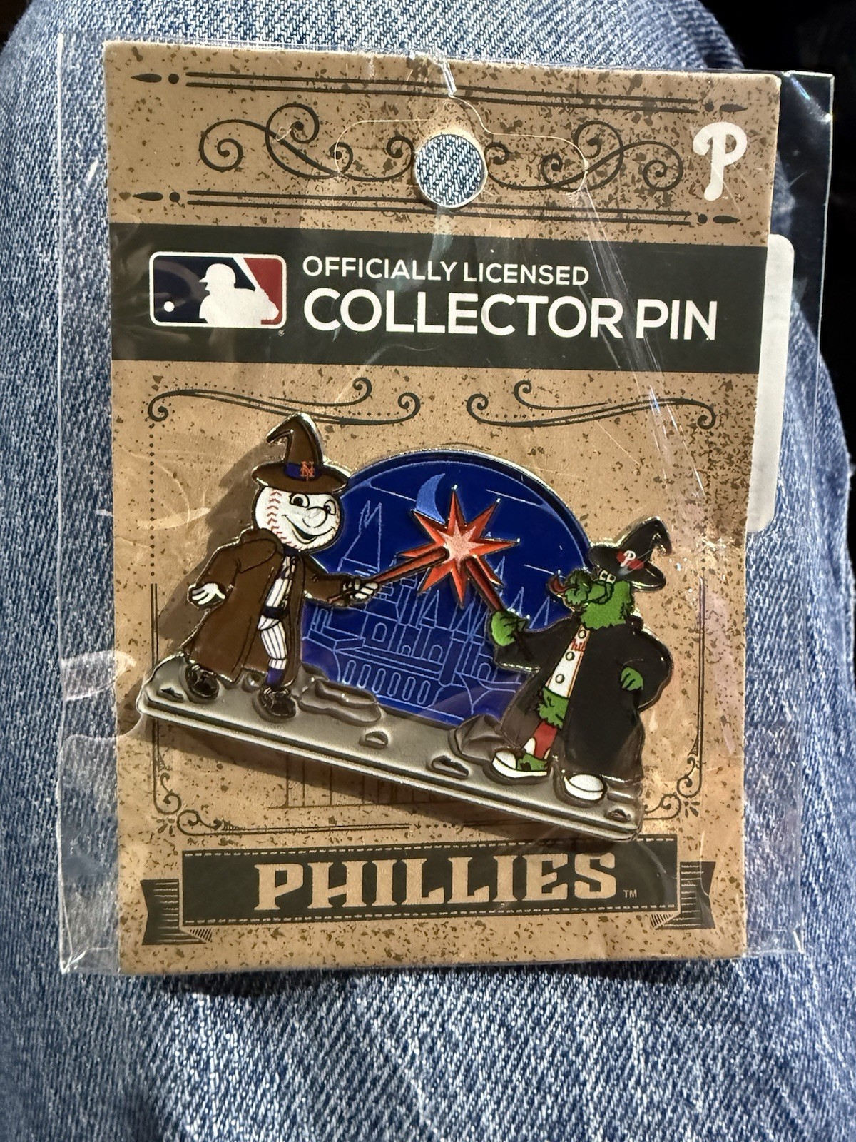 Philadelphia Phillies PHANATIC Harry Potter Night Pin Mr Met 2026 Hogwarts Magic Philadelphia Phillies PHANATIC Harry Potter Night Pin Mr Met 2026 Hogwarts Magic