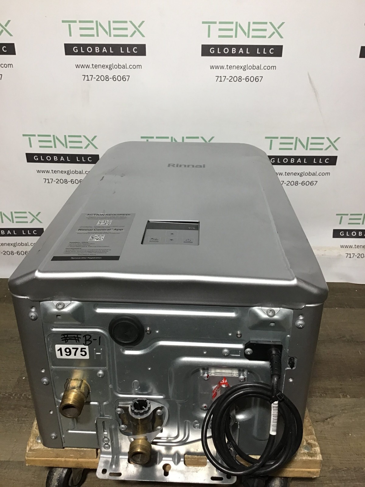 Rinnai RE199iN Indoor Tankless Water Heater 199K BTU Natural Gas