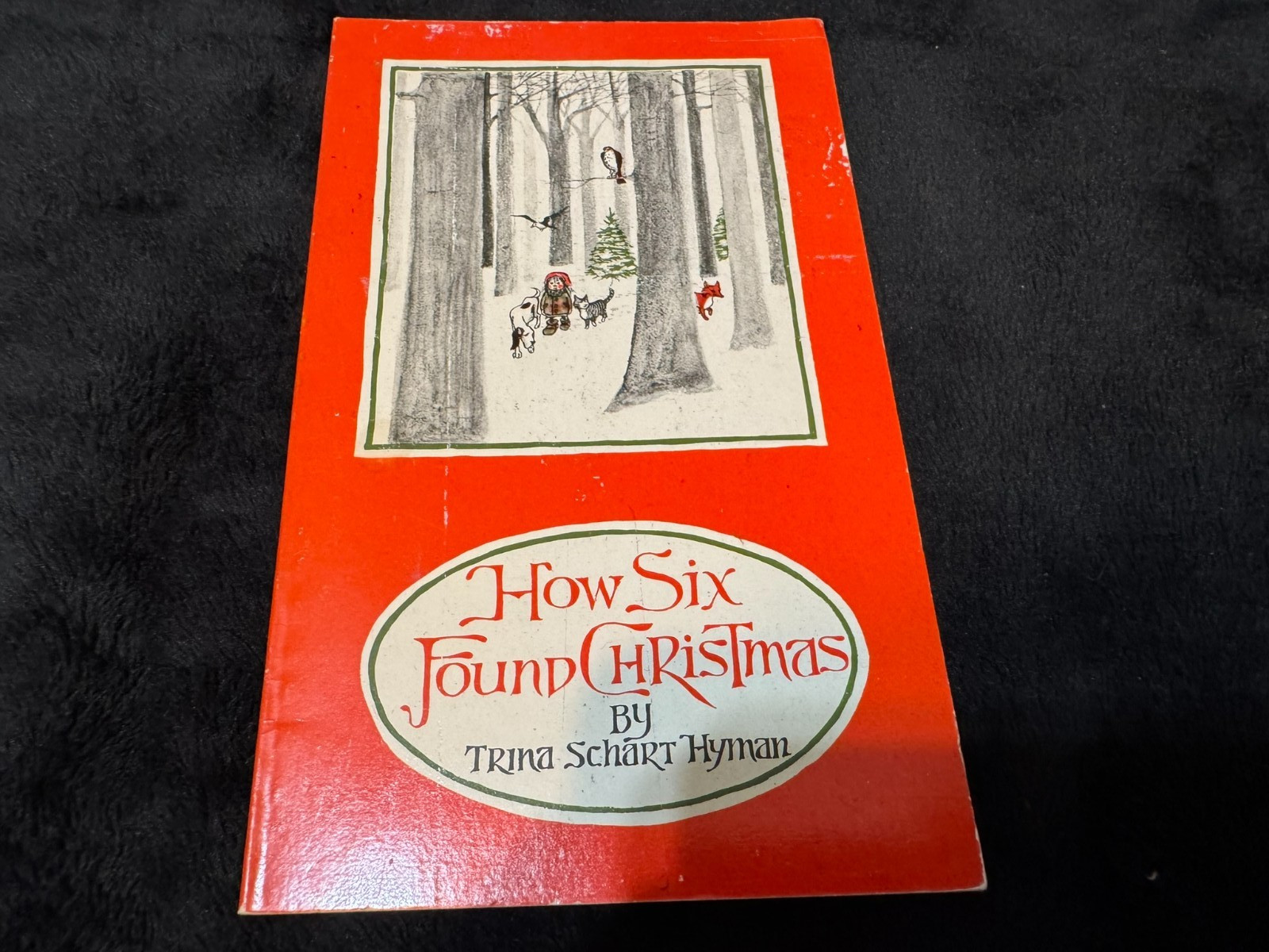 Vintage How Six Found Christmas Trina Schart Hyman Paperback Book Holiday 1978