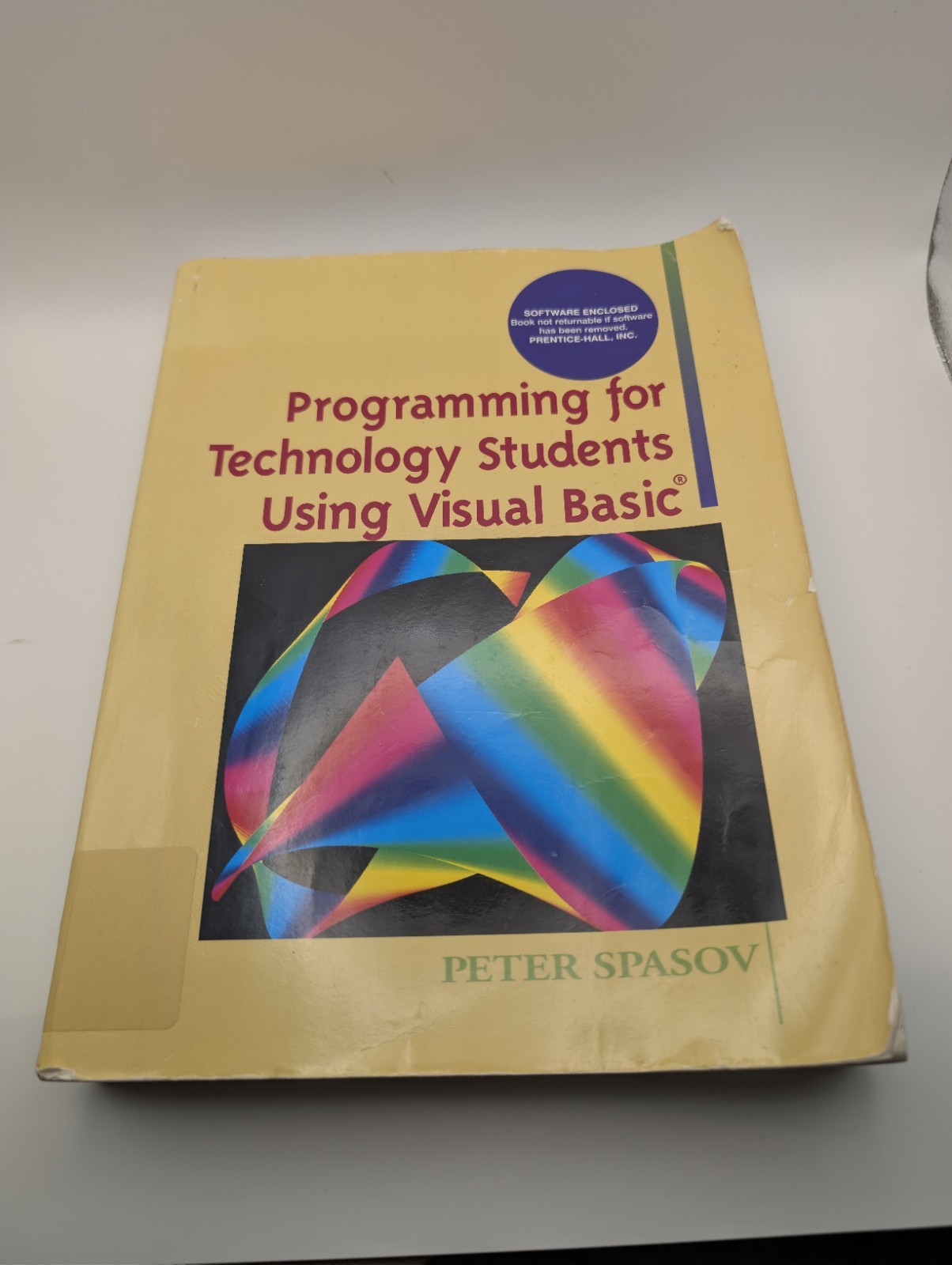 Programming for Technology Students Using Visual Basic With Disc Vtg 1999