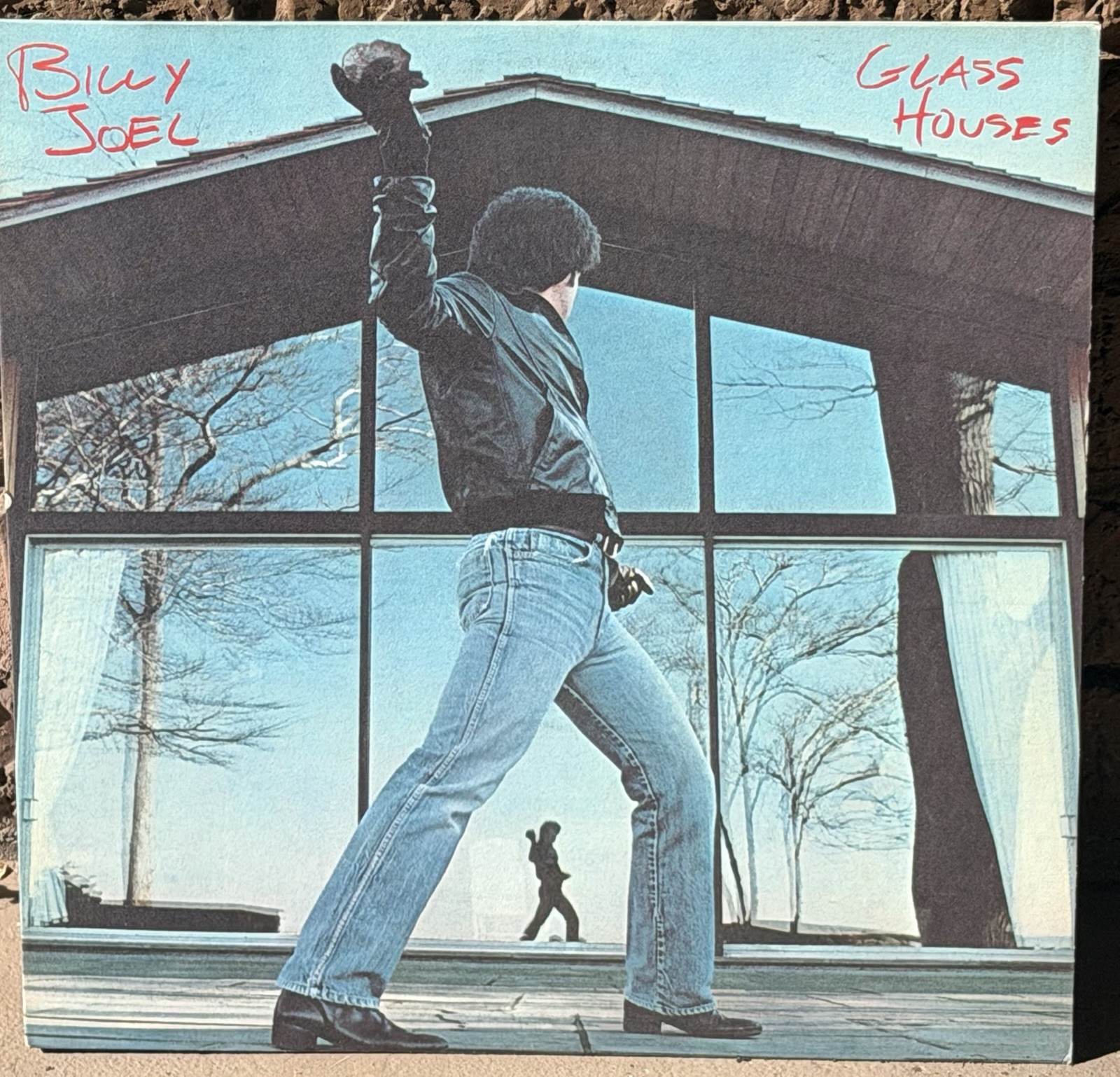 Billy Joel Glass Houses 1980 Vinyl w/Lyric Sleeve and Band Photo (SOCK?)