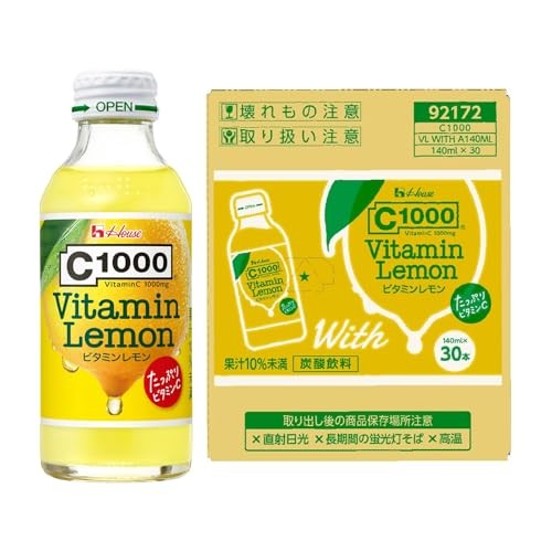 [Amazon.co.jp Exclusive] C1000 Vitamin Lemon With 140ml x 30 bottles - House