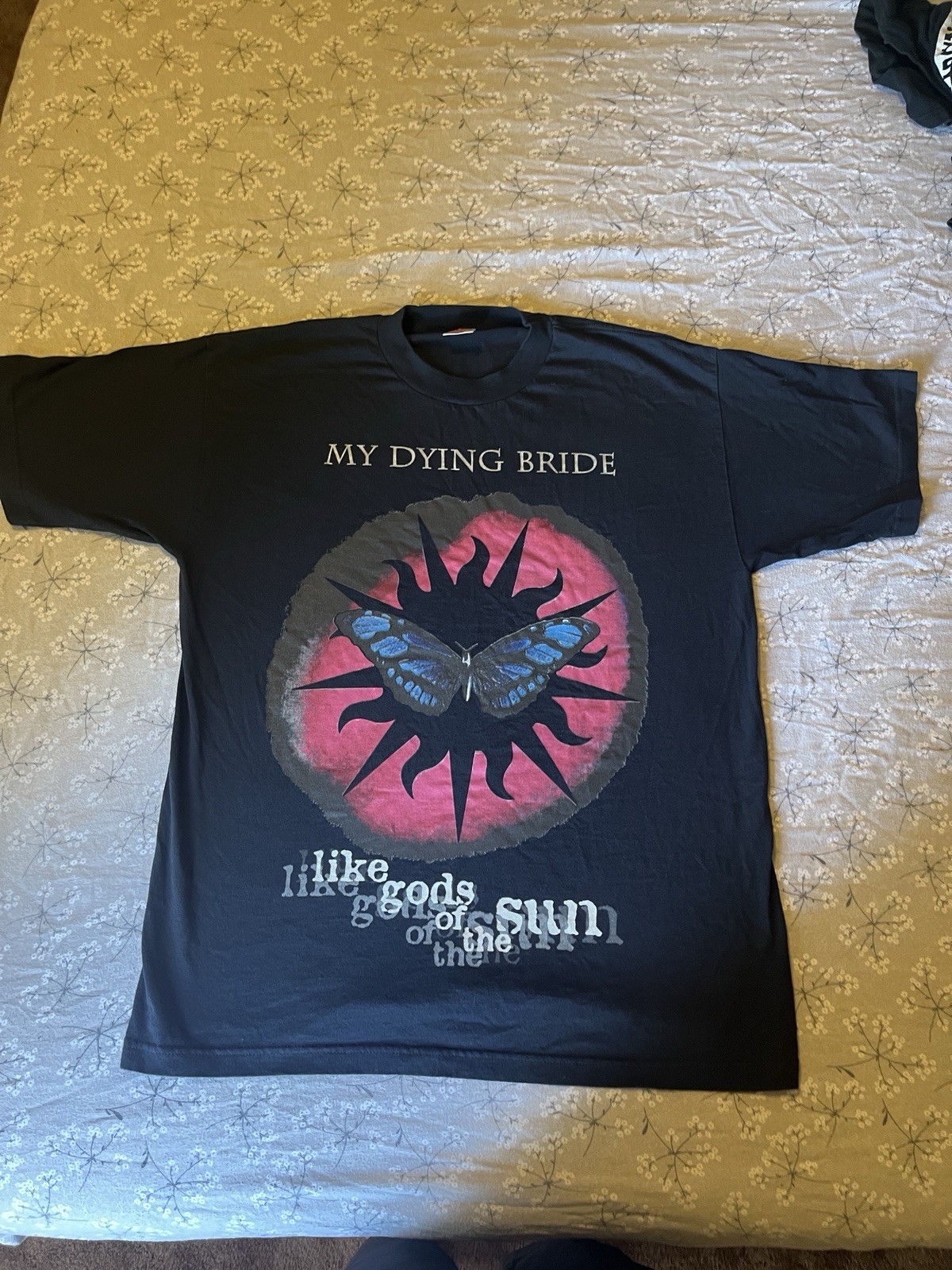 Vintage 1996 My Dying Bride Doom Metal Band Shirt Paradise Lost Katatonia Sz XL
