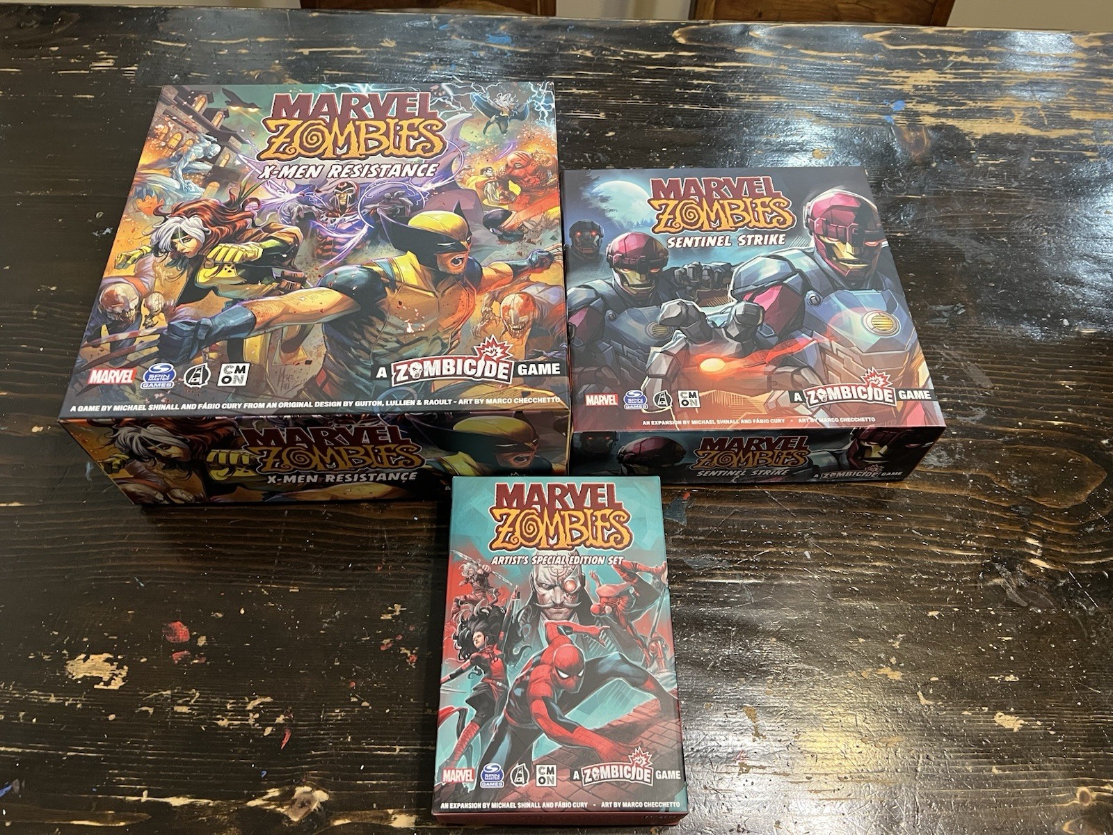 Marvel Zombies Zombicide Kickstarter Expansion Board Game Collection Marvel Zombies Zombicide Kickstarter Expansion Board Game Collection