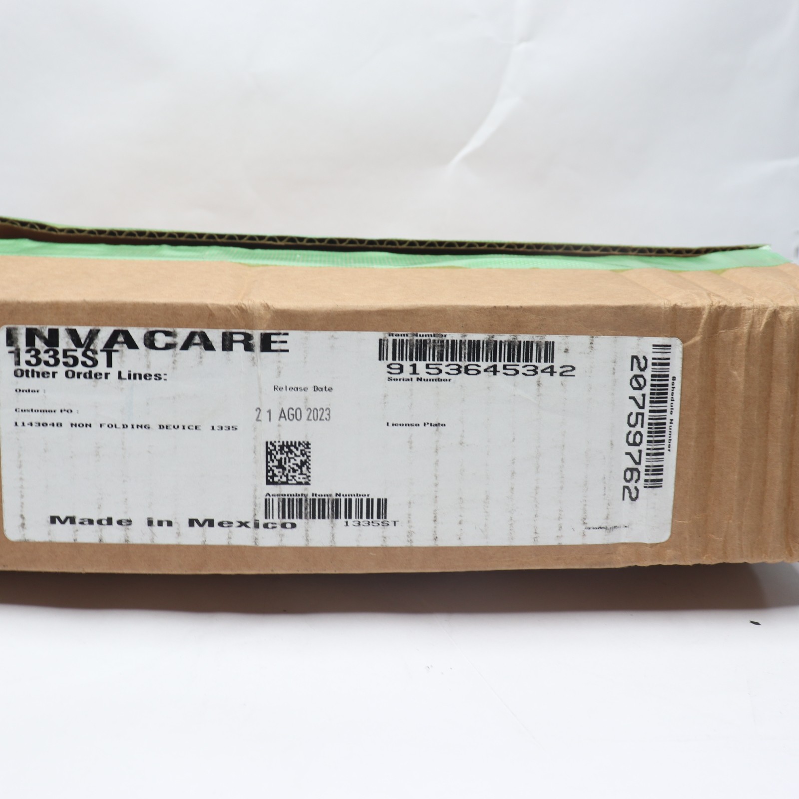 Invacare Non Folding Device for Tracer EX2 Wheelchair 1335ST