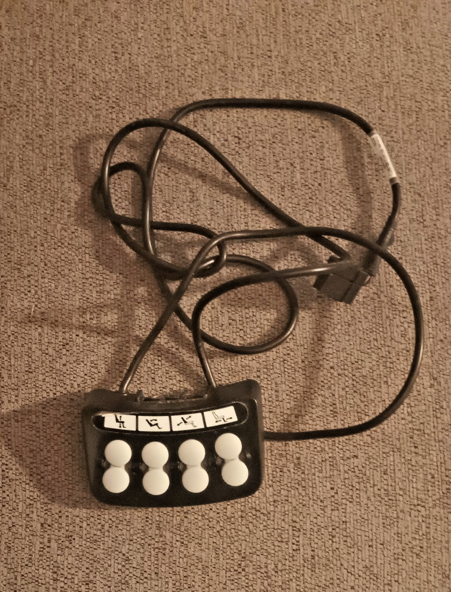 Permobil ICS Switchbox Power Seat Control Keypad 315630 Power Wheelchair Permobil ICS Switchbox Power Seat Control Keypad 315630 Power Wheelchair