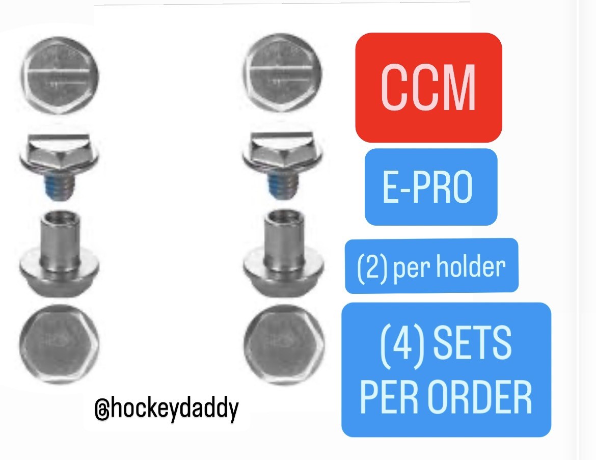 CCM Prolite E Pro Ice Player Holder [ Set Of 4 - Pair ] RBK Reebok Hardware New