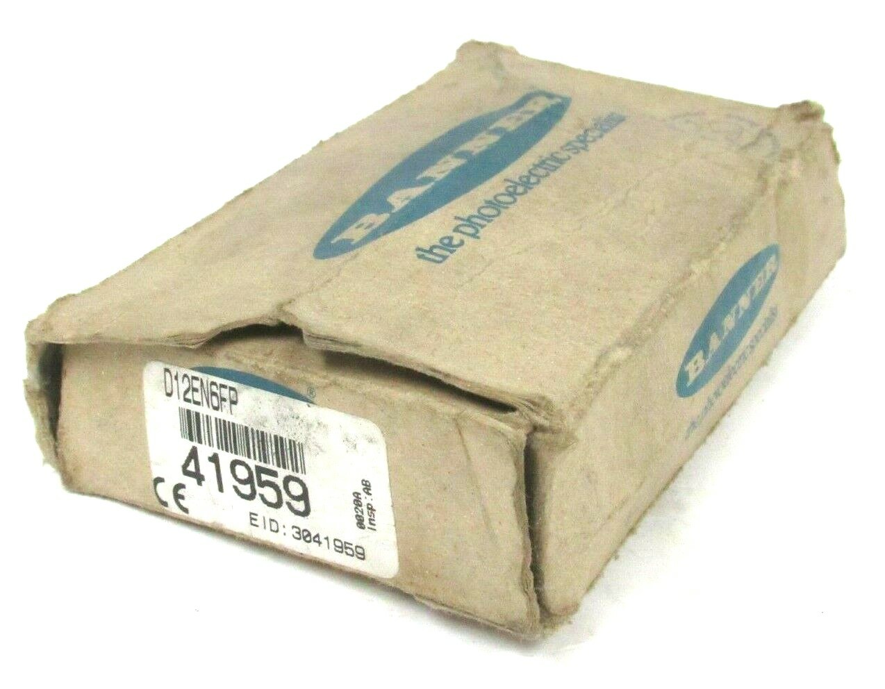 NEW BANNER D12EN6FP 41959 FIBER OPTIC SENSOR