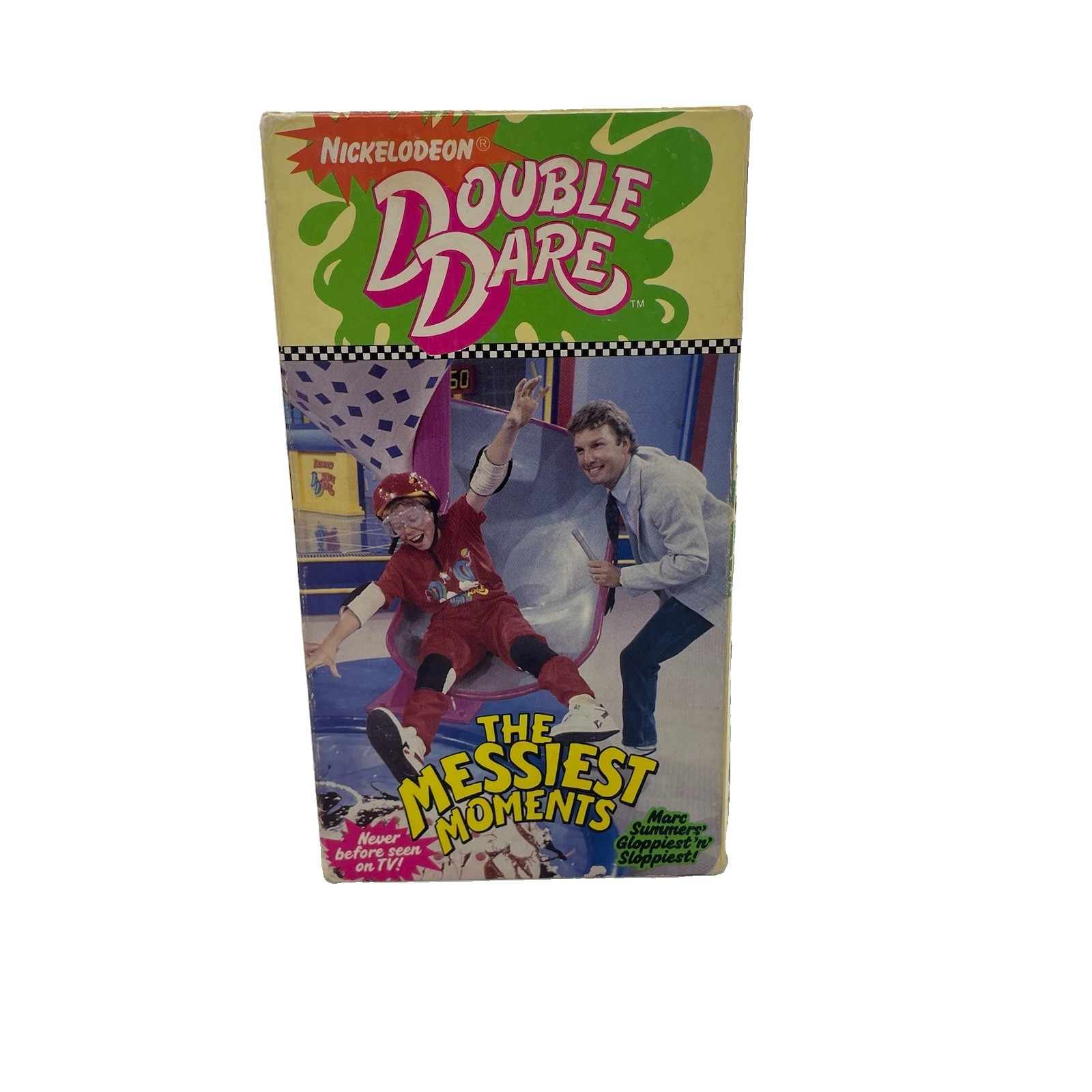 Nickelodeon Double Dare The Messiest Moments VHS 1988 Rare Nickelodeon Double Dare The Messiest Moments VHS 1988 Rare