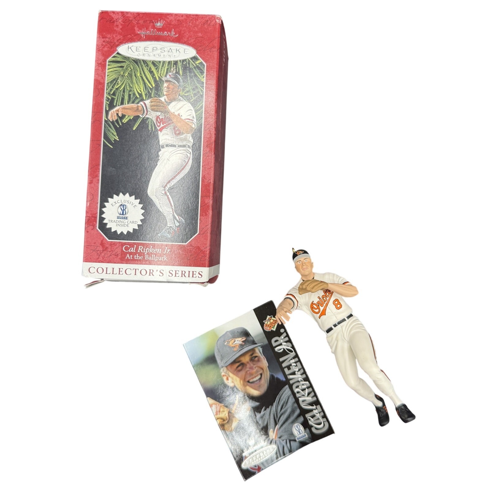 ⚾ Hallmark Cal Ripken Jr At the Ballpark Orioles Vintage 1998 Keepsake Ornament