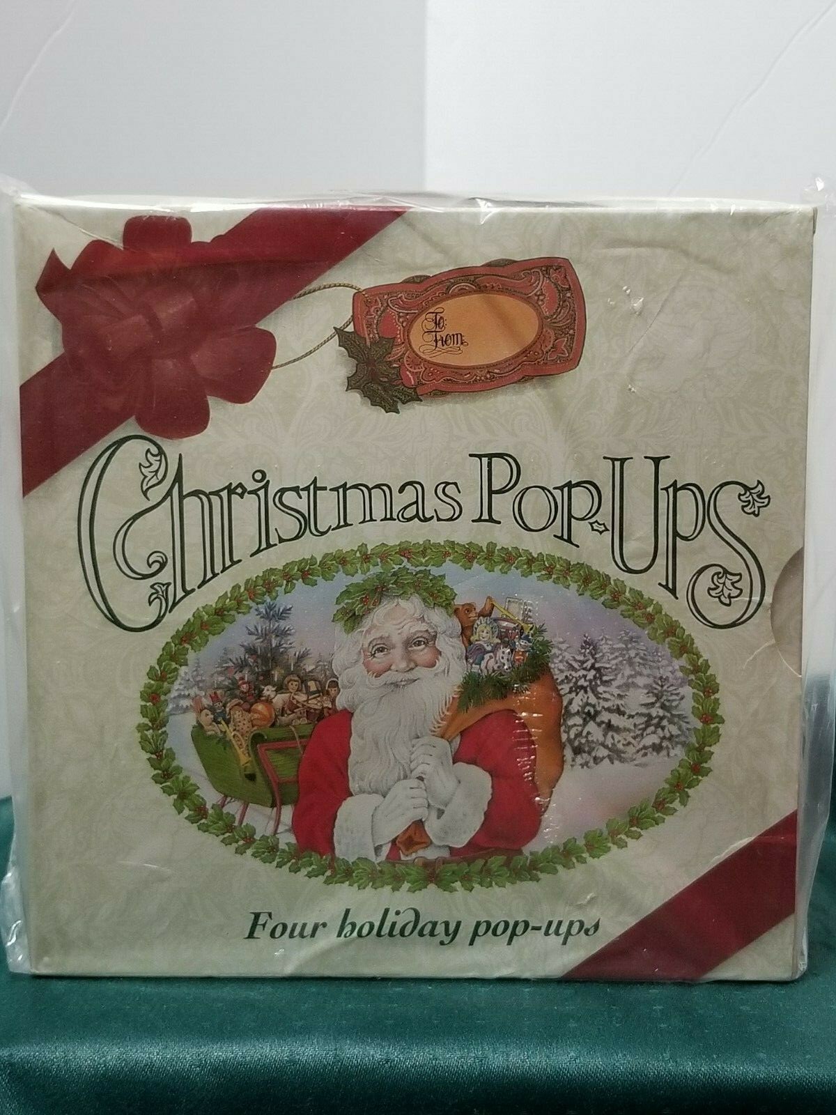 VINTAGE 1993 CHRISTMAS POP-UPS FOUR HOLIDAY POP-UPS FULL COLOR ILLUSTRATIONS VINTAGE 1993 CHRISTMAS POP-UPS FOUR HOLIDAY POP-UPS FULL COLOR ILLUSTRATIONS