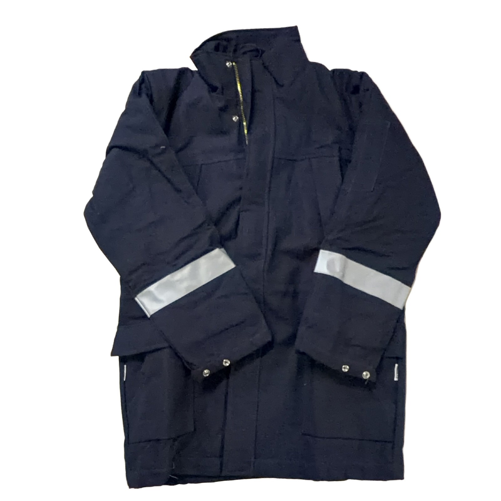 Magid Flame Resistant Jacket PK122DHNLR Work Jacket Navy Blue Large-Tall HRC 2