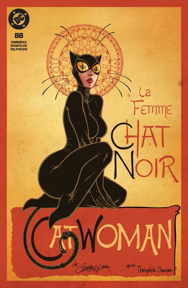 Catwoman #88 Le Chat Noir J Scott Campbell Variant Presale 9/30☆ Catwoman #88 Le Chat Noir J Scott Campbell Variant Presale 9/30☆