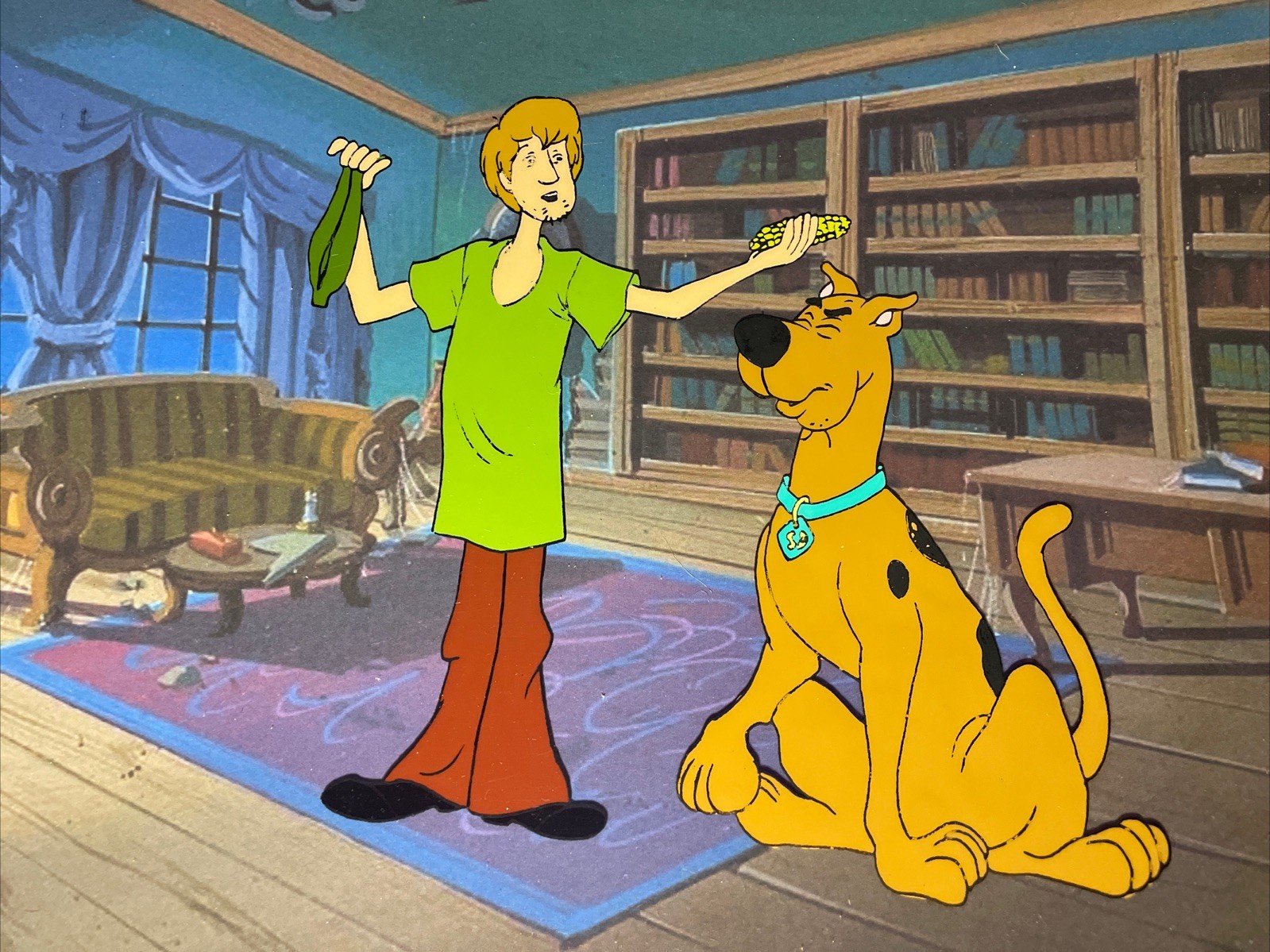SCOOBY-DOO animation cel 1972 Vintage Cartoons Production Art HANNA-BARBERA  I2