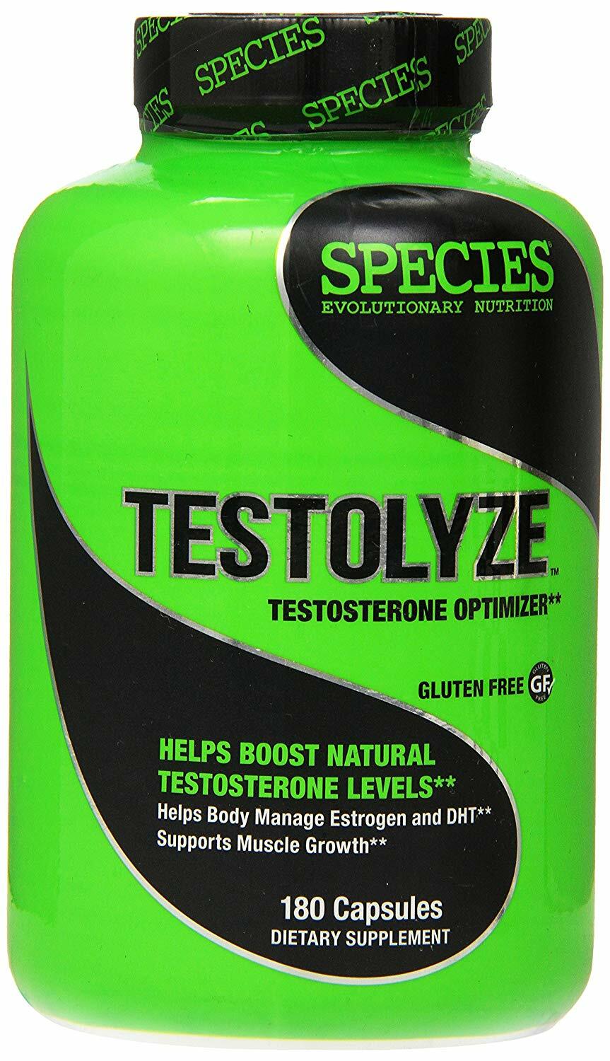 Species Nutrition Testolyze Natural Test Booster & Libido Enhancer 180 Capsules Species Nutrition Testolyze Natural Test Booster & Libido Enhancer 180 Capsules