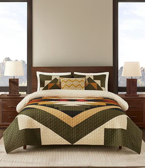 Pendleton Woolen Mills Full/Queen Tumalo Quilt Set New