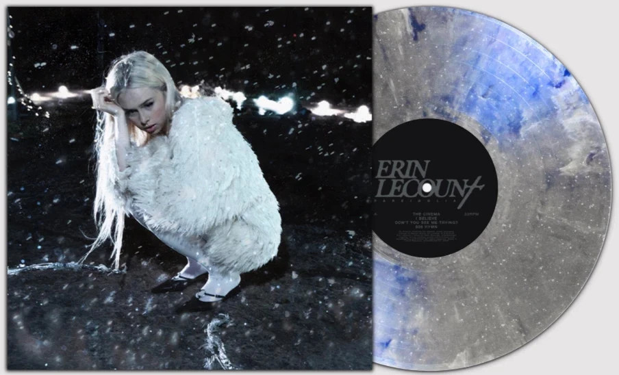 Erin LeCount - Pareidolia Vertigo Vinyl Iridescent Mercury Glitter Vinyl LP /750
