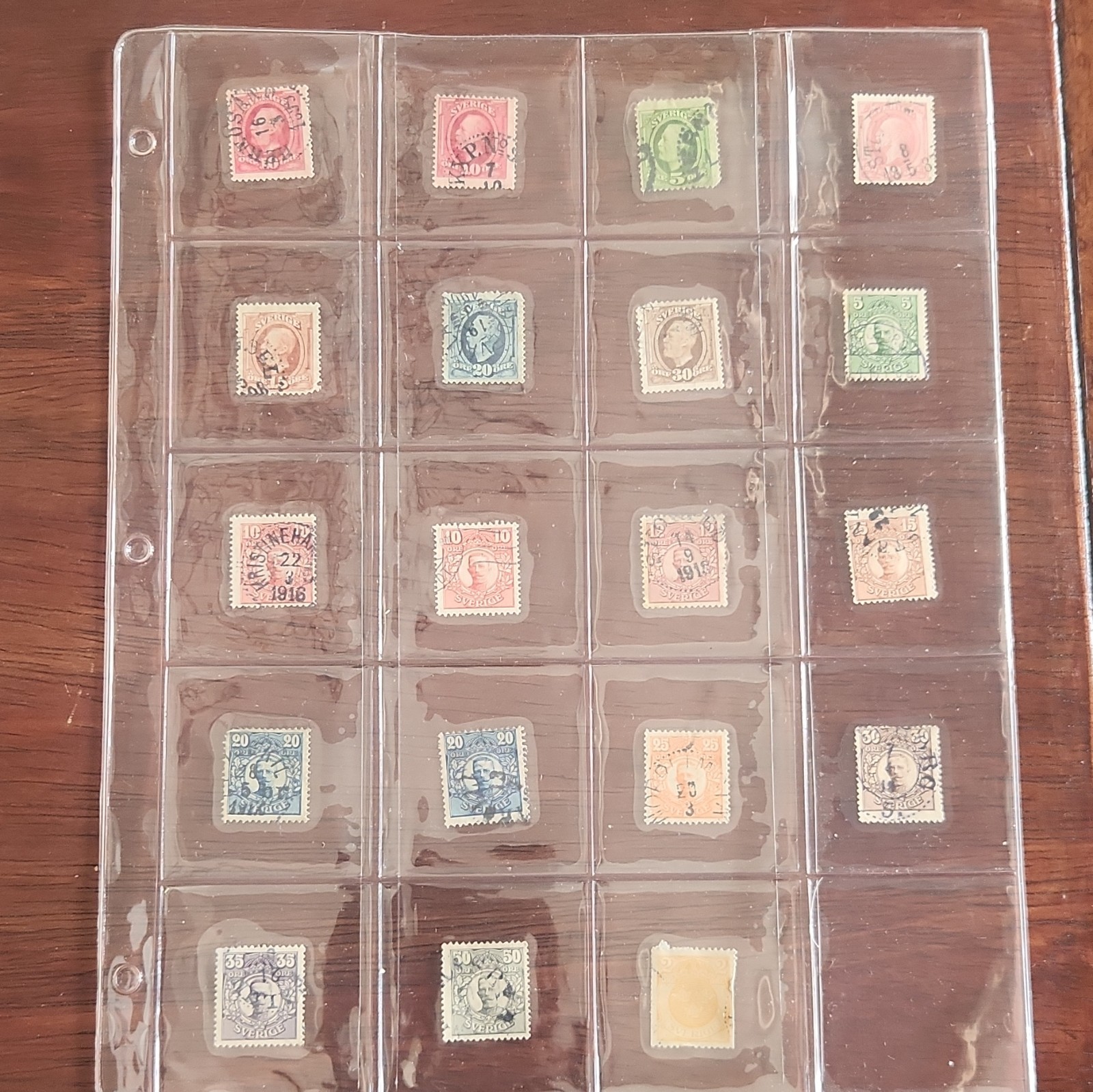 Vintage US & Sweden Stamp Lot Approx 280 Stamps & Seals Mostly Used