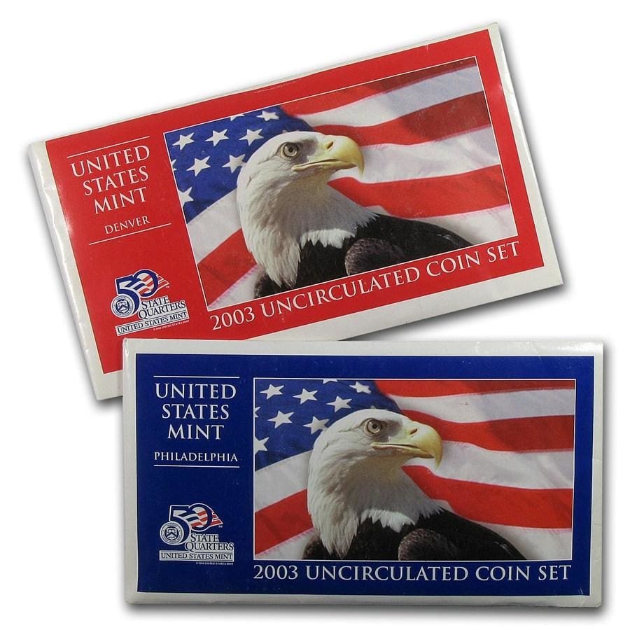 United States Mint 2003 Set of Brilliant Uncircula