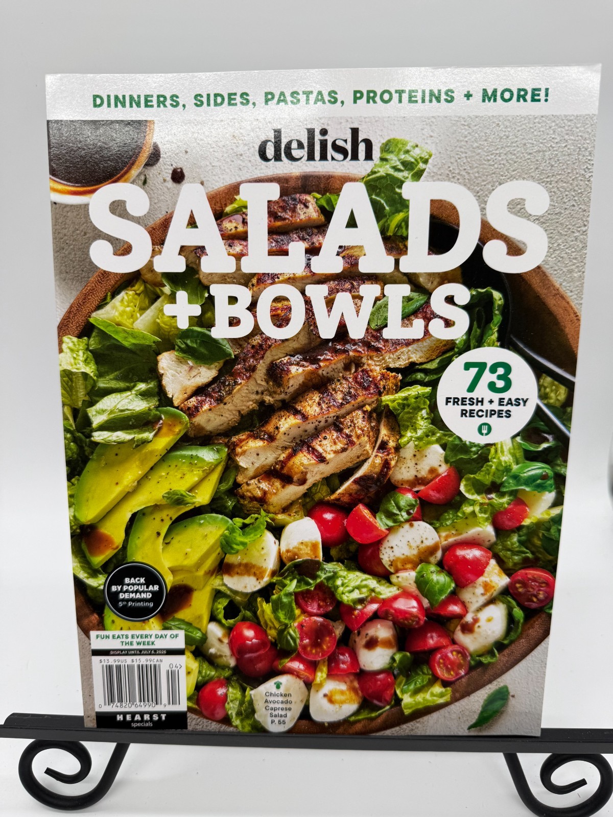 Delish Salads + Bowls 2026 Special Magazine 73 Easy Recipes July 2026 New Delish Salads + Bowls 2026 Special Magazine 73 Easy Recipes July 2026 New