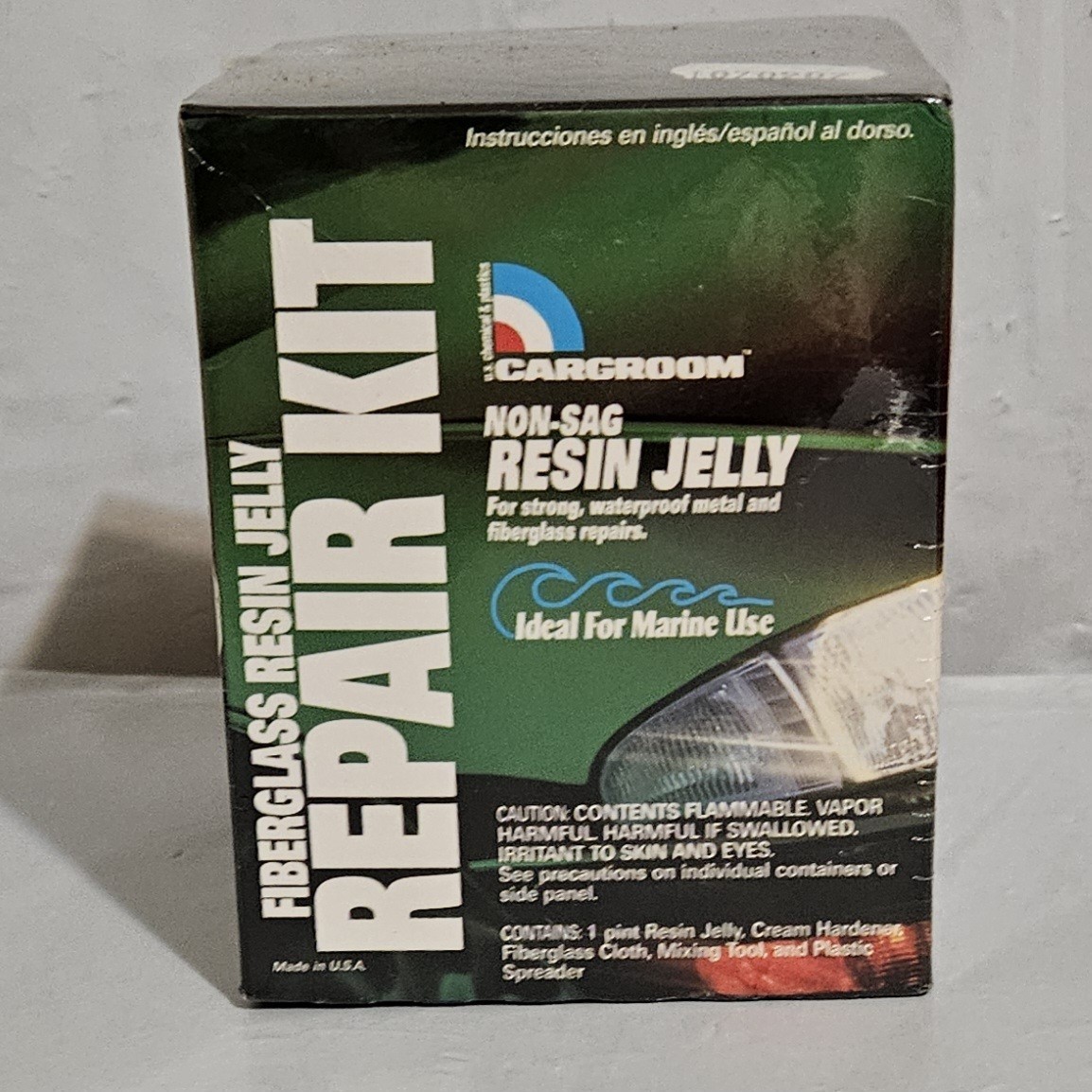 Cargroom Non-Sag Resin Jelly Fiberglass Repair Kit Cargroom Non-Sag Resin Jelly Fiberglass Repair Kit