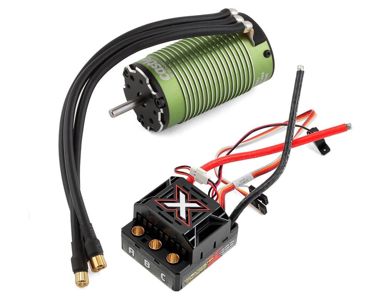 Castle Creations Monster X 1/8 Brushless Combo w/1515 V2 Sensored Motor 2200Kv Castle Creations Monster X 1/8 Brushless Combo w/1515 V2 Sensored Motor 2200Kv