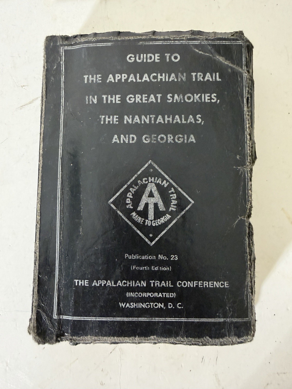 1973 Appalachian Trail Guide Great Smokies Nantahalas Georgia 4th Ed Foldout Map