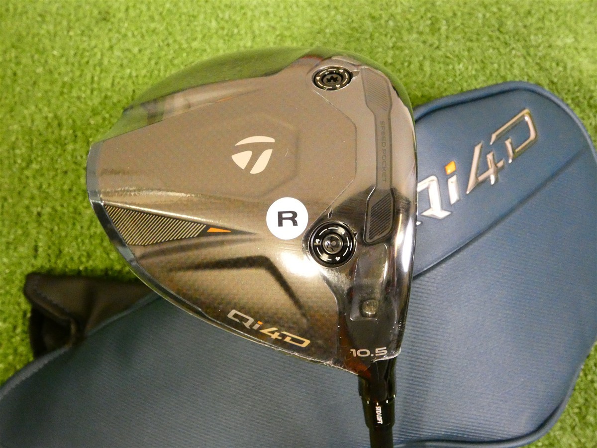 TaylorMade 2026 Qi4D 10.5* Driver REAX Mid Rotation Blue 50 Regular with HC New TaylorMade 2026 Qi4D 10.5* Driver REAX Mid Rotation Blue 50 Regular with HC New