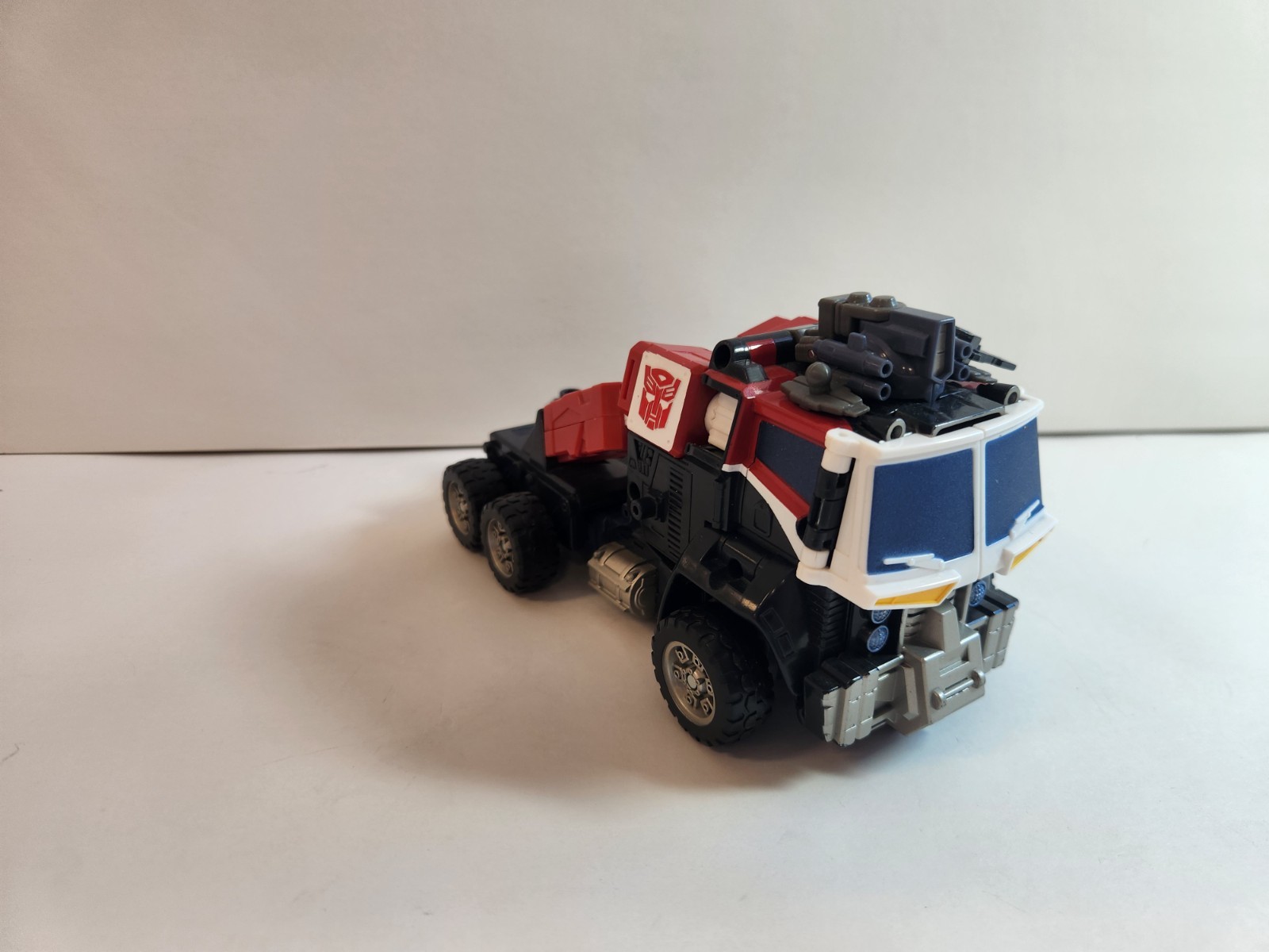 Vintage 2003 Hasbro Transformers Energon Leader Class Optimus Prime w/manual